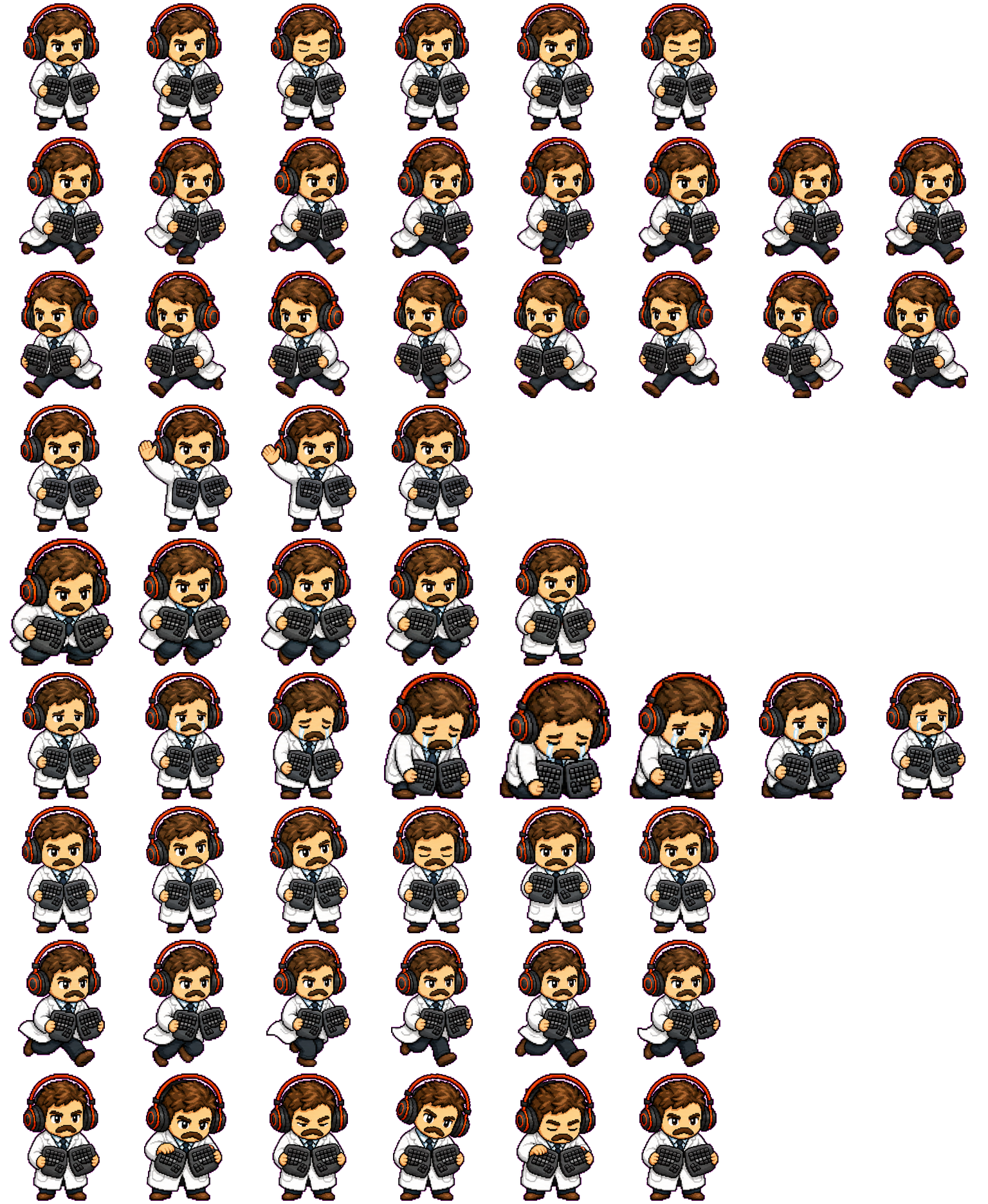 Prime Lab spritesheet preview