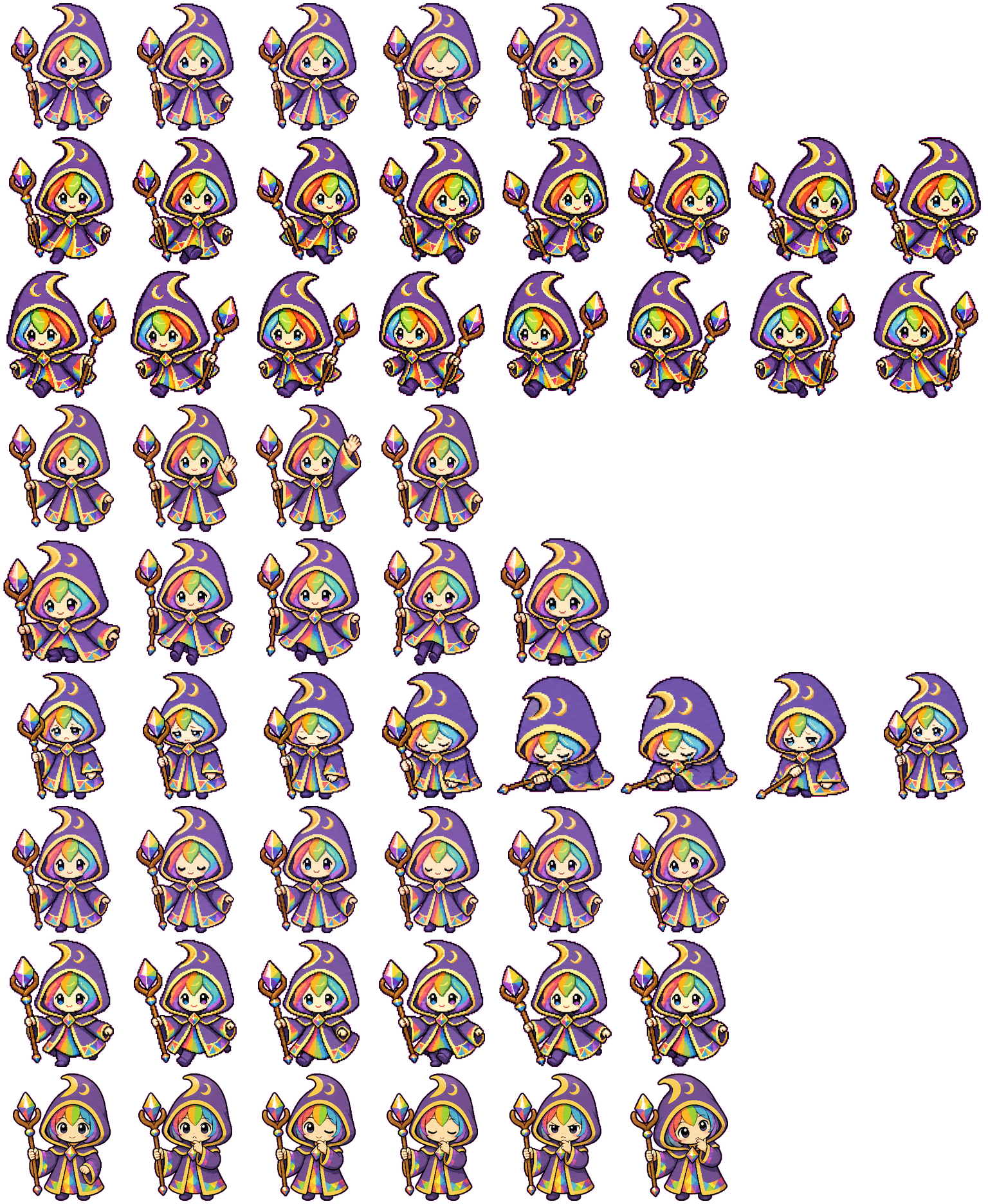 Prism spritesheet preview