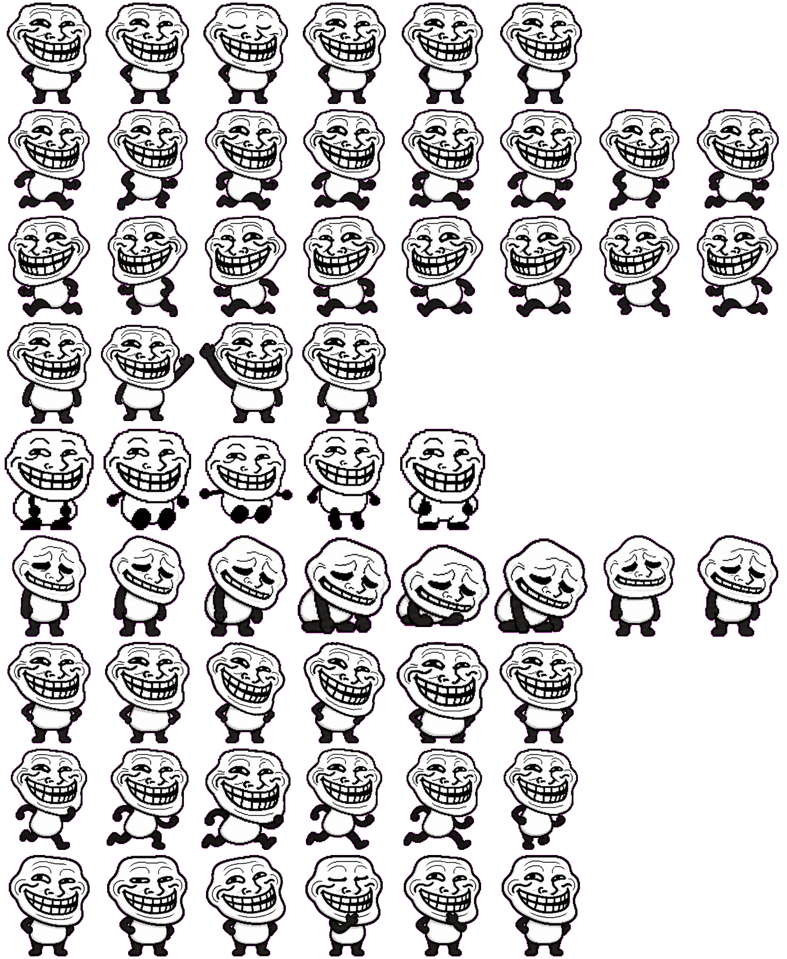 Problem? spritesheet preview