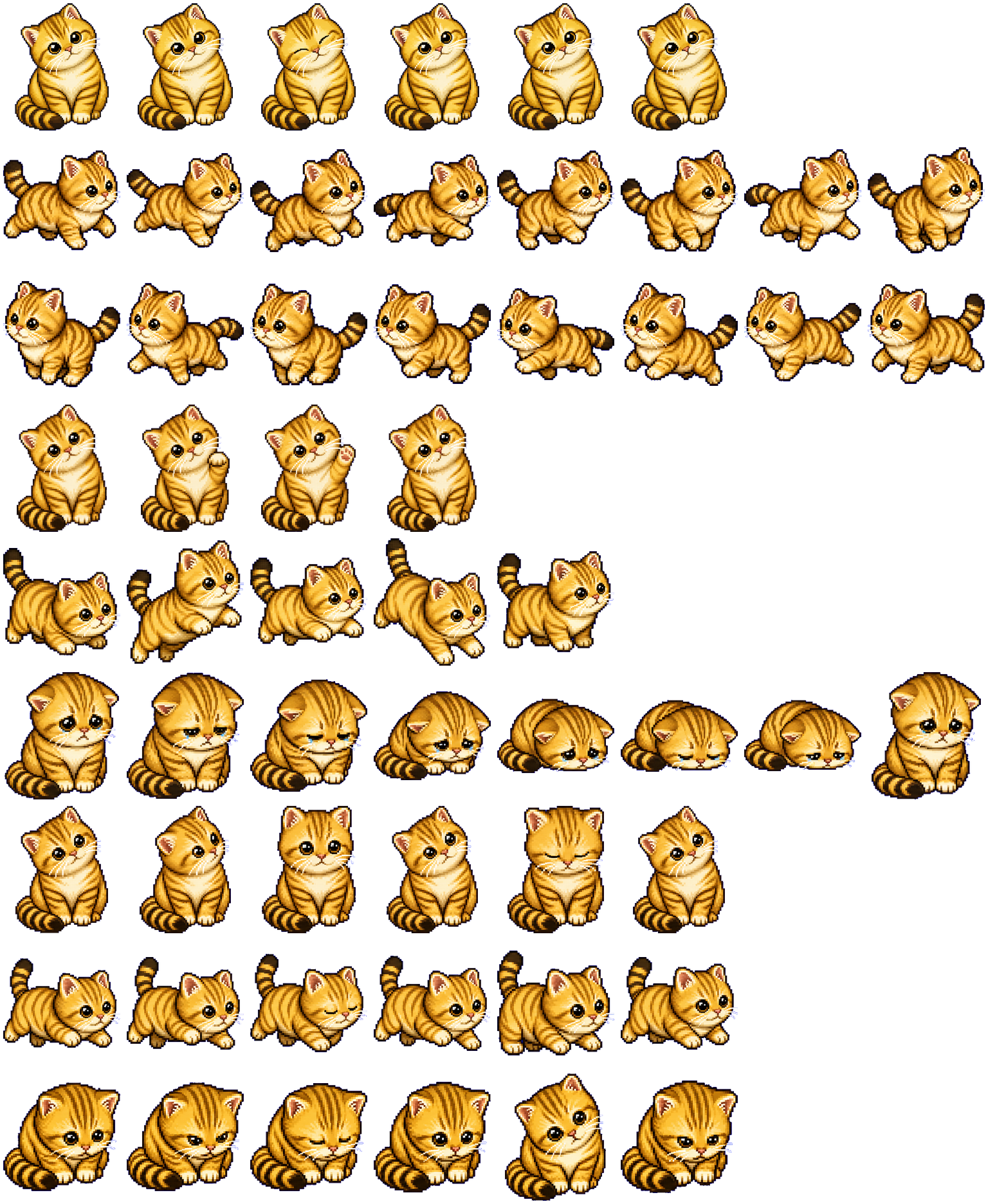 布丁 spritesheet preview