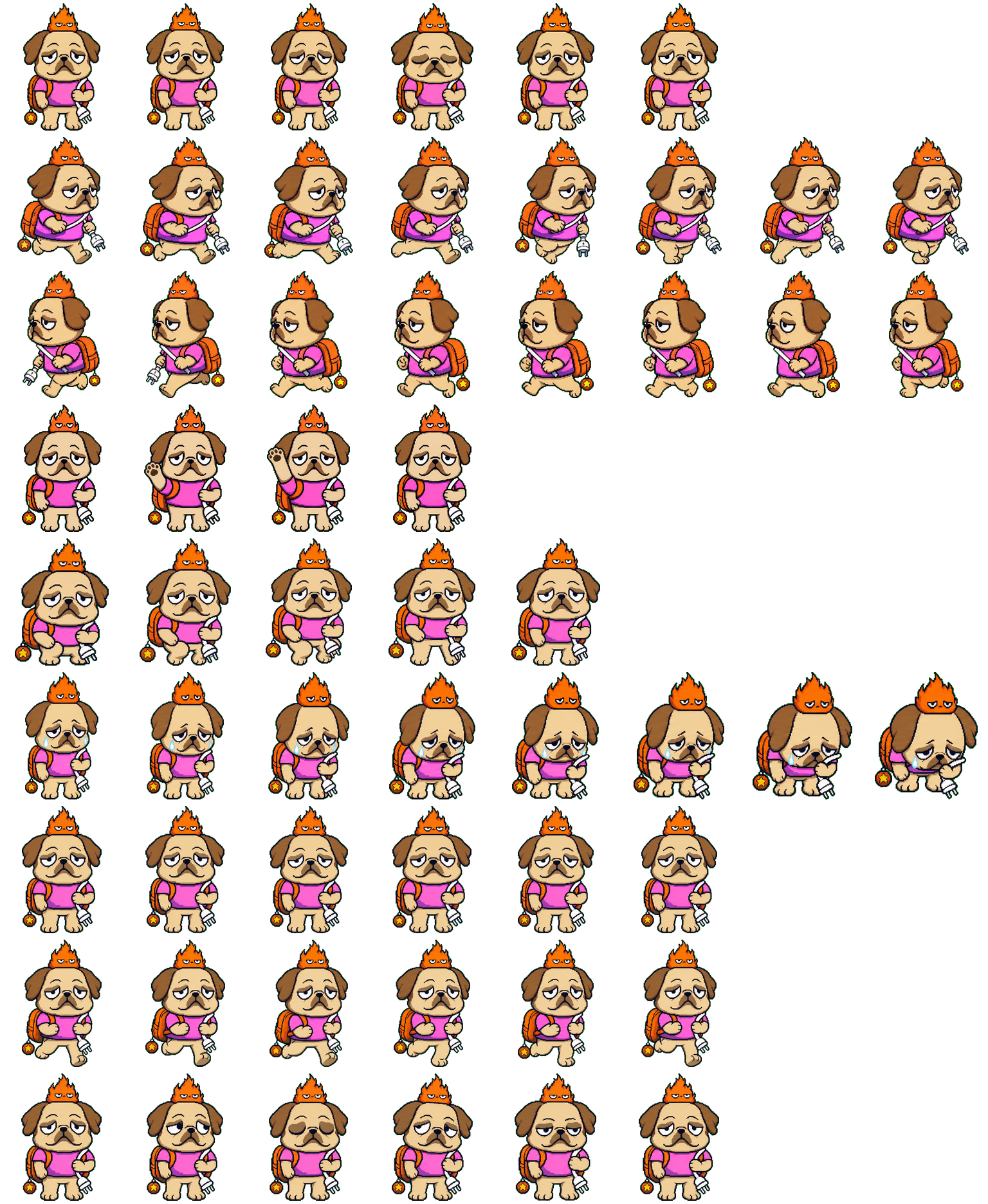 Pug-in spritesheet preview