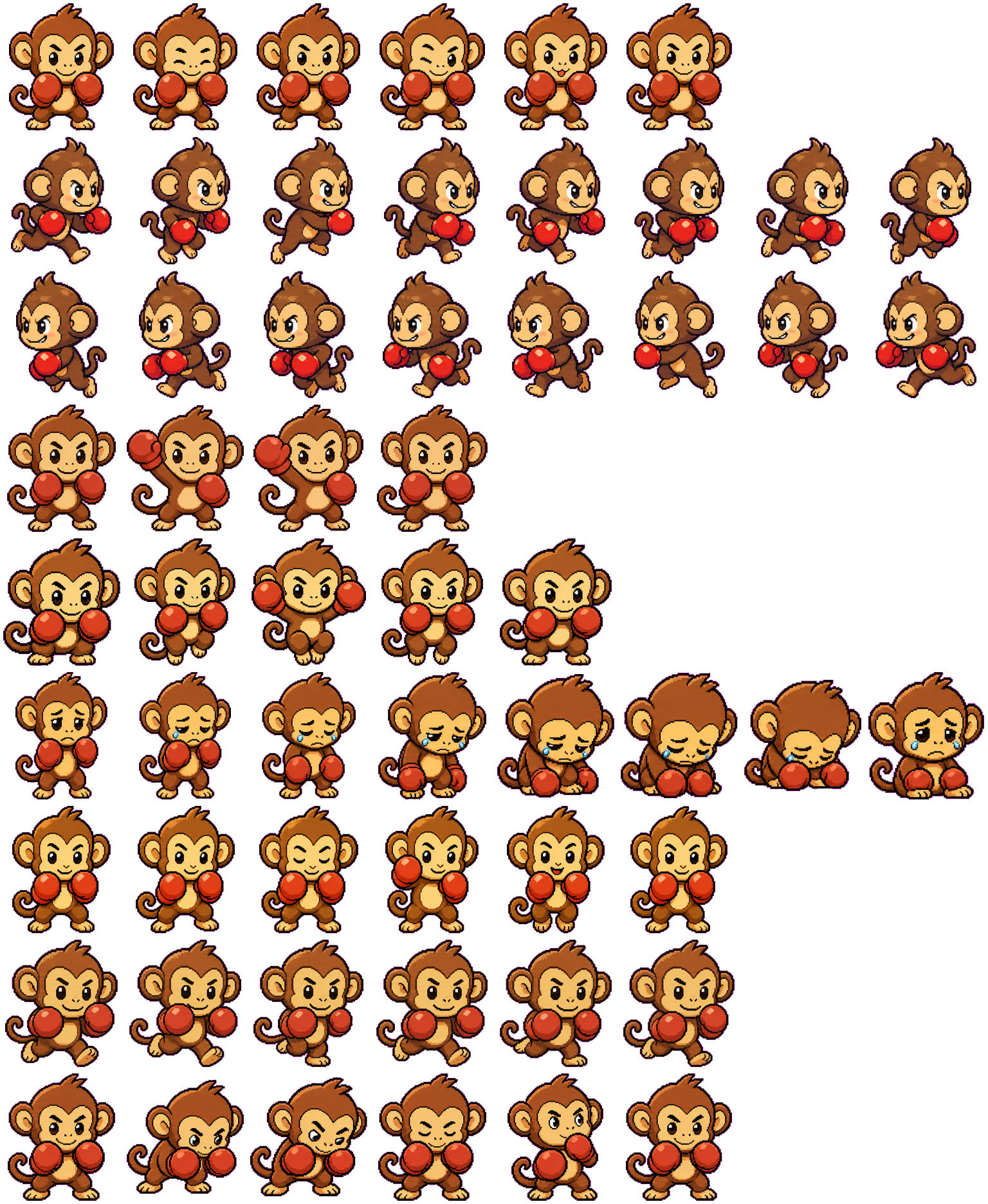 Punch spritesheet preview