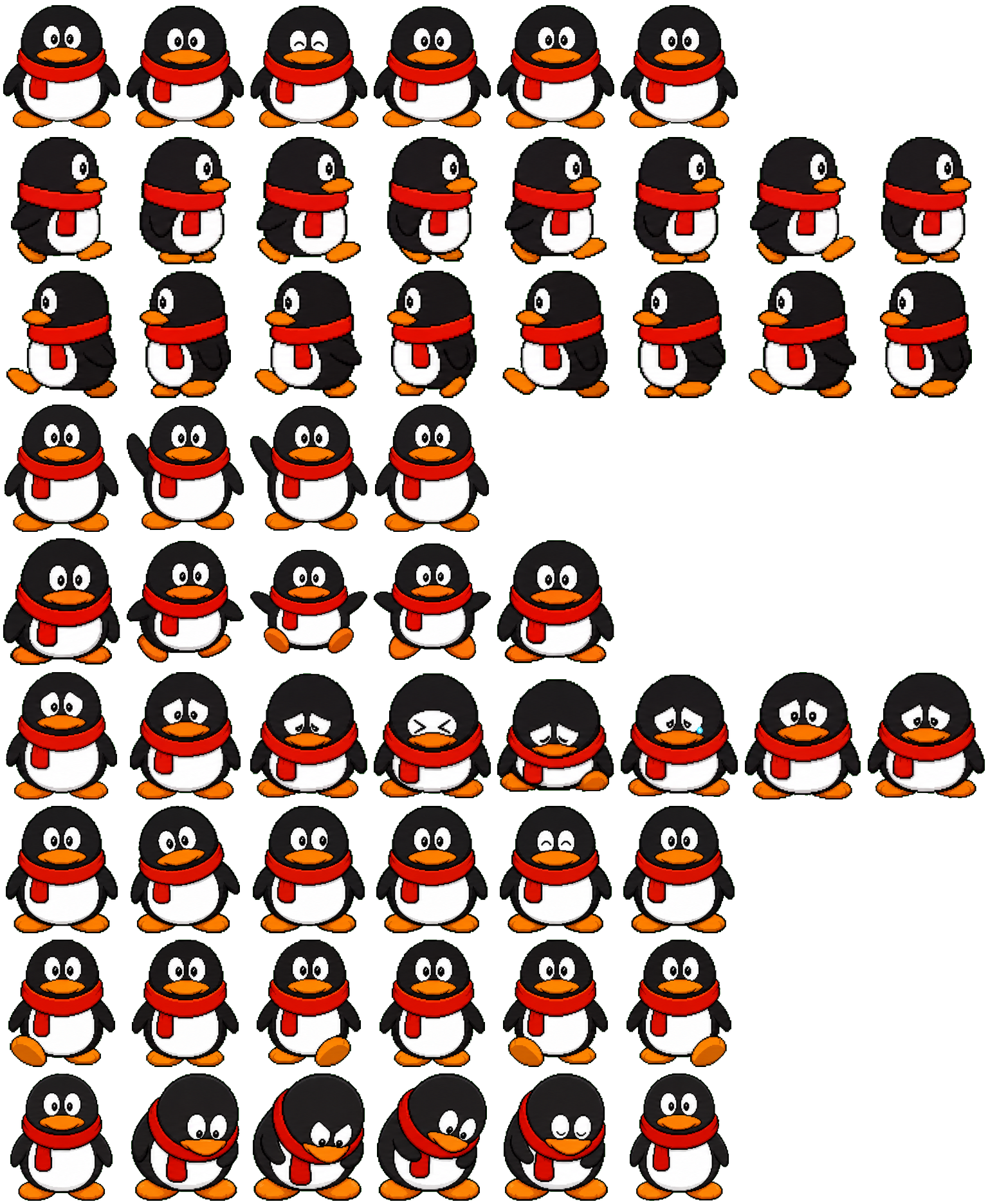 QQ spritesheet preview
