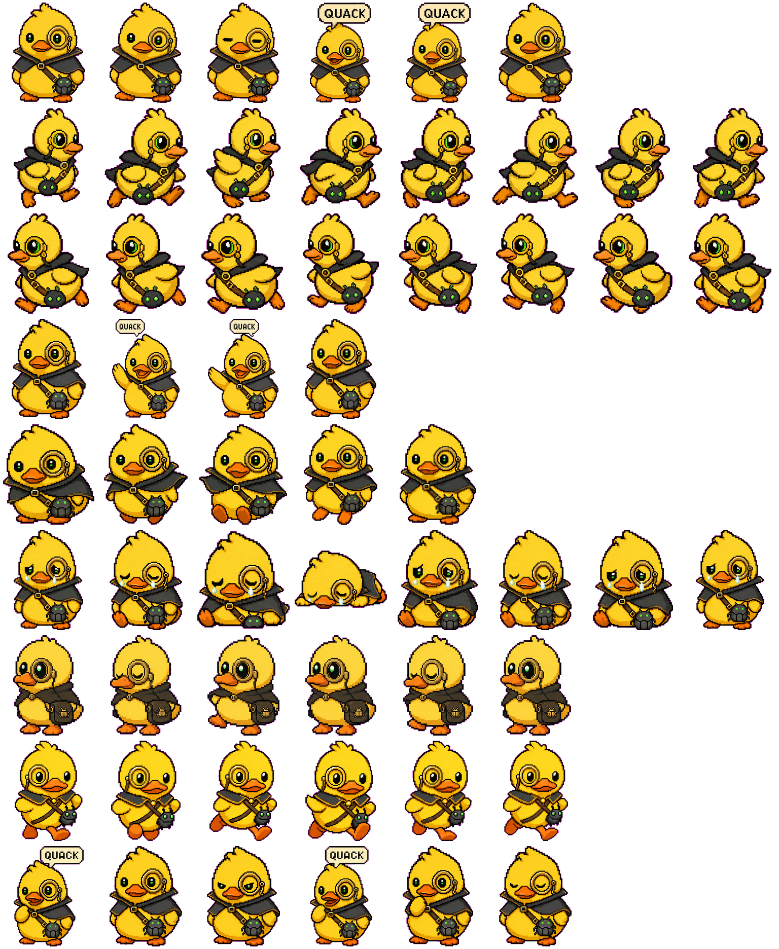 Quacktop spritesheet preview