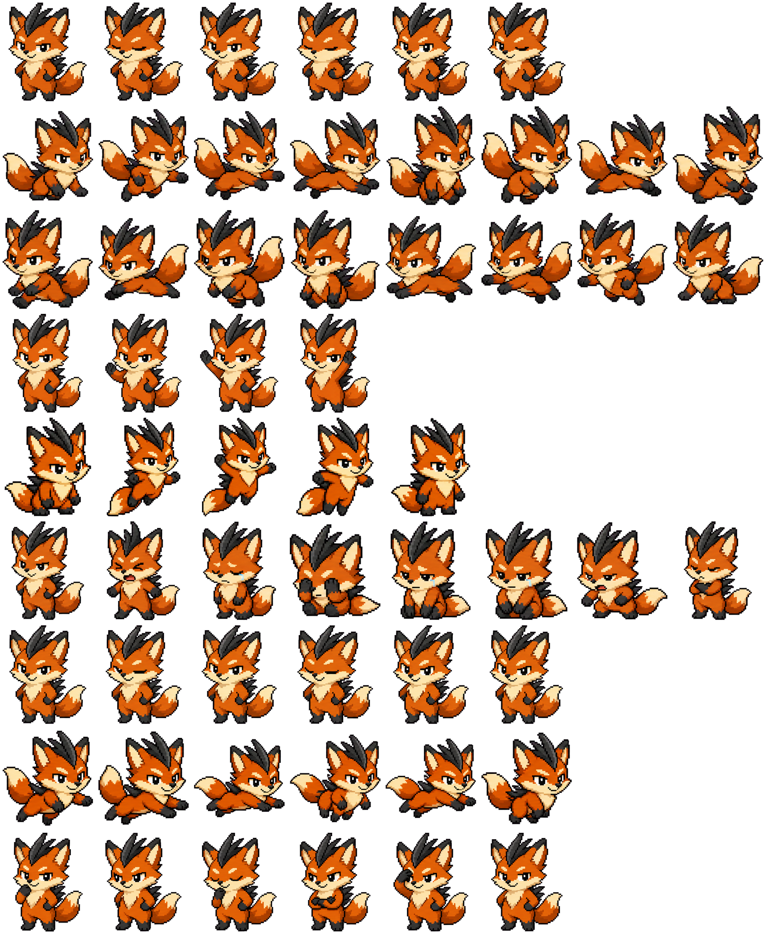 Quillfox Codex Pet アニメーションデスクトップペットのプレビュー