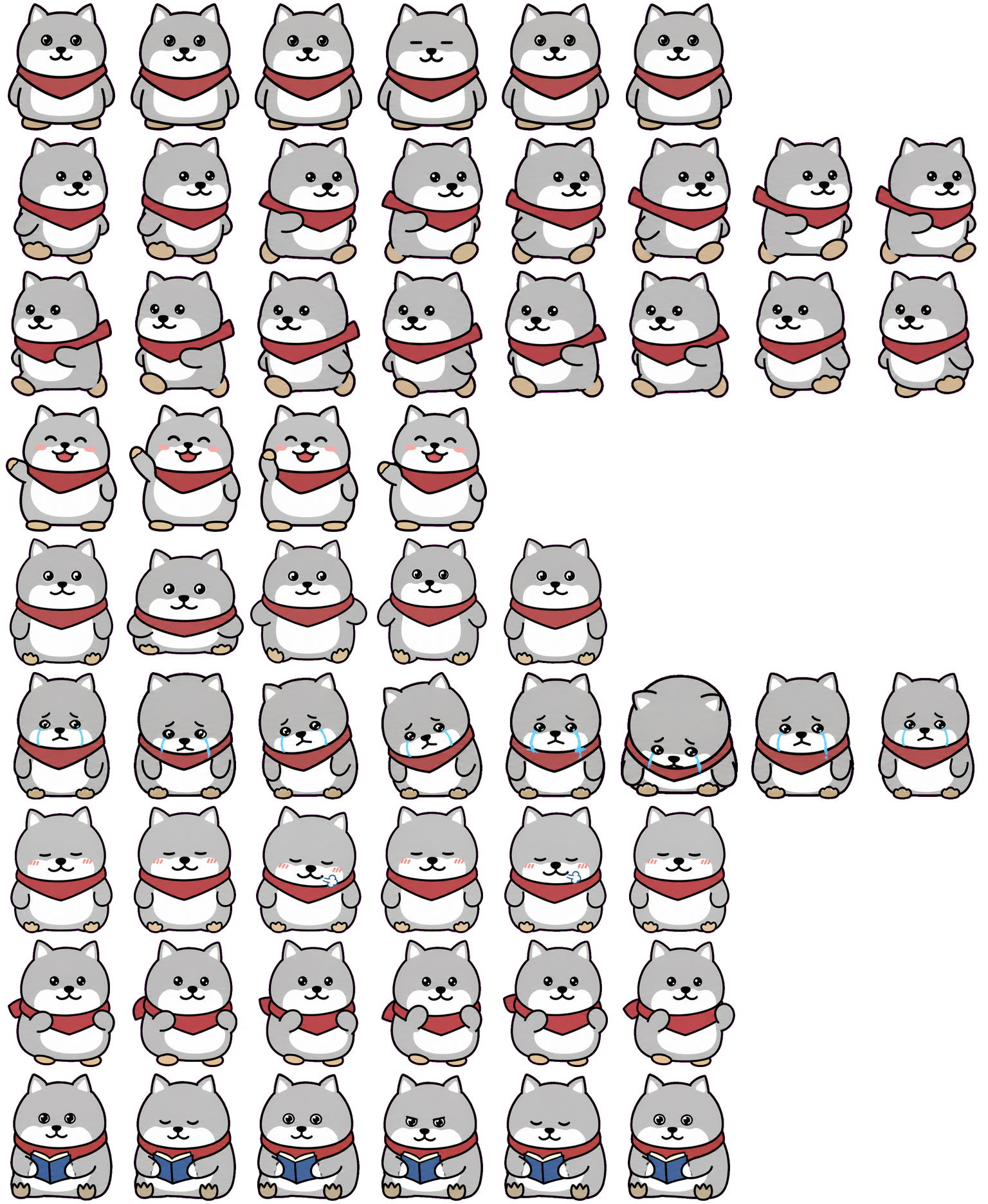 Quin animated desktop pet preview for Codex Pet