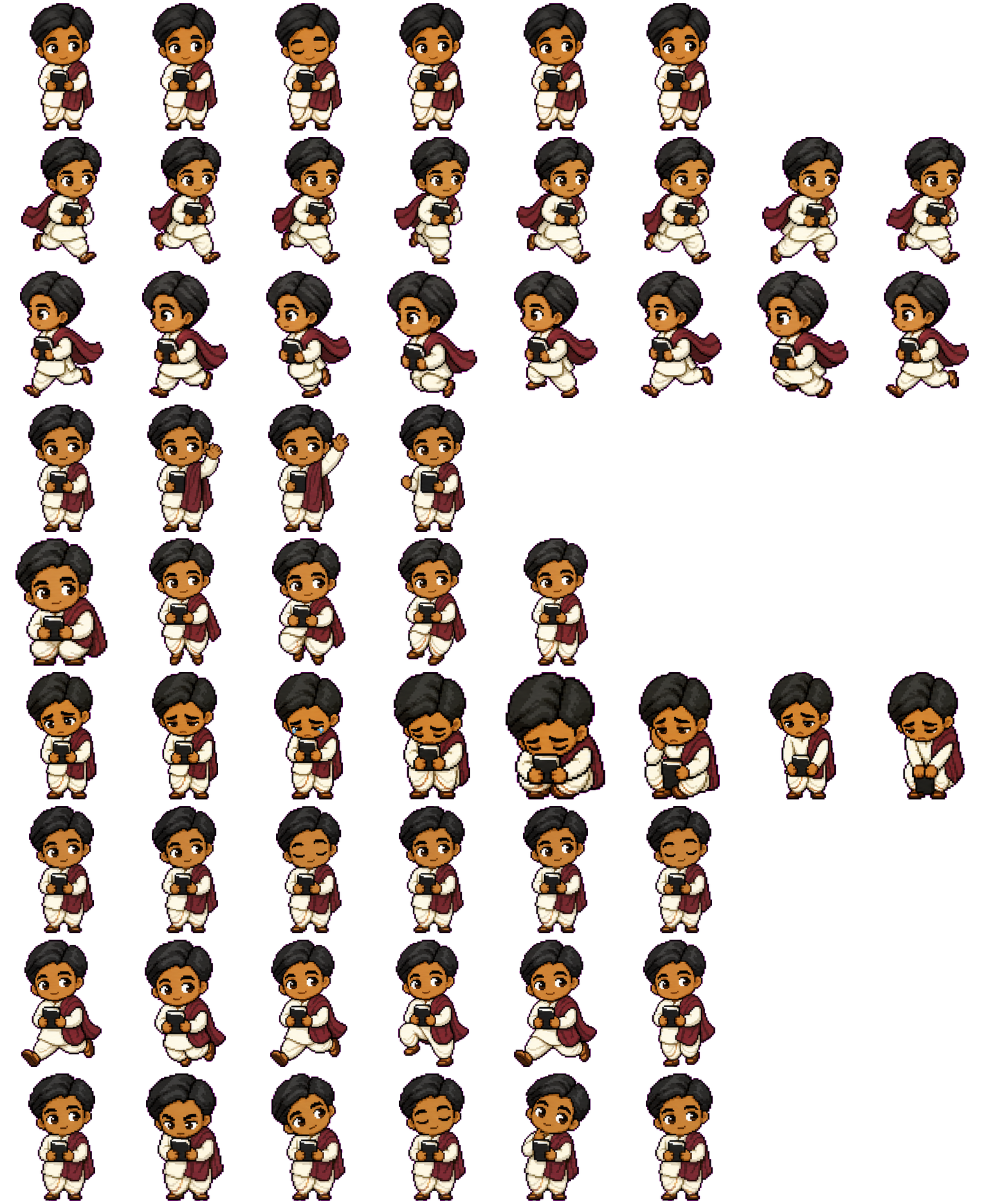 Ramanujan spritesheet preview