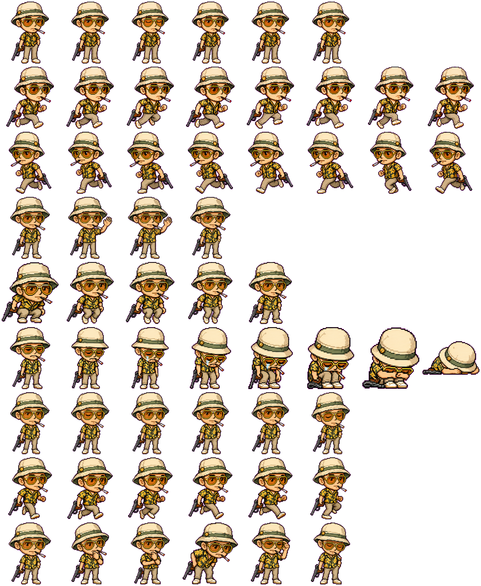 Raoul spritesheet preview