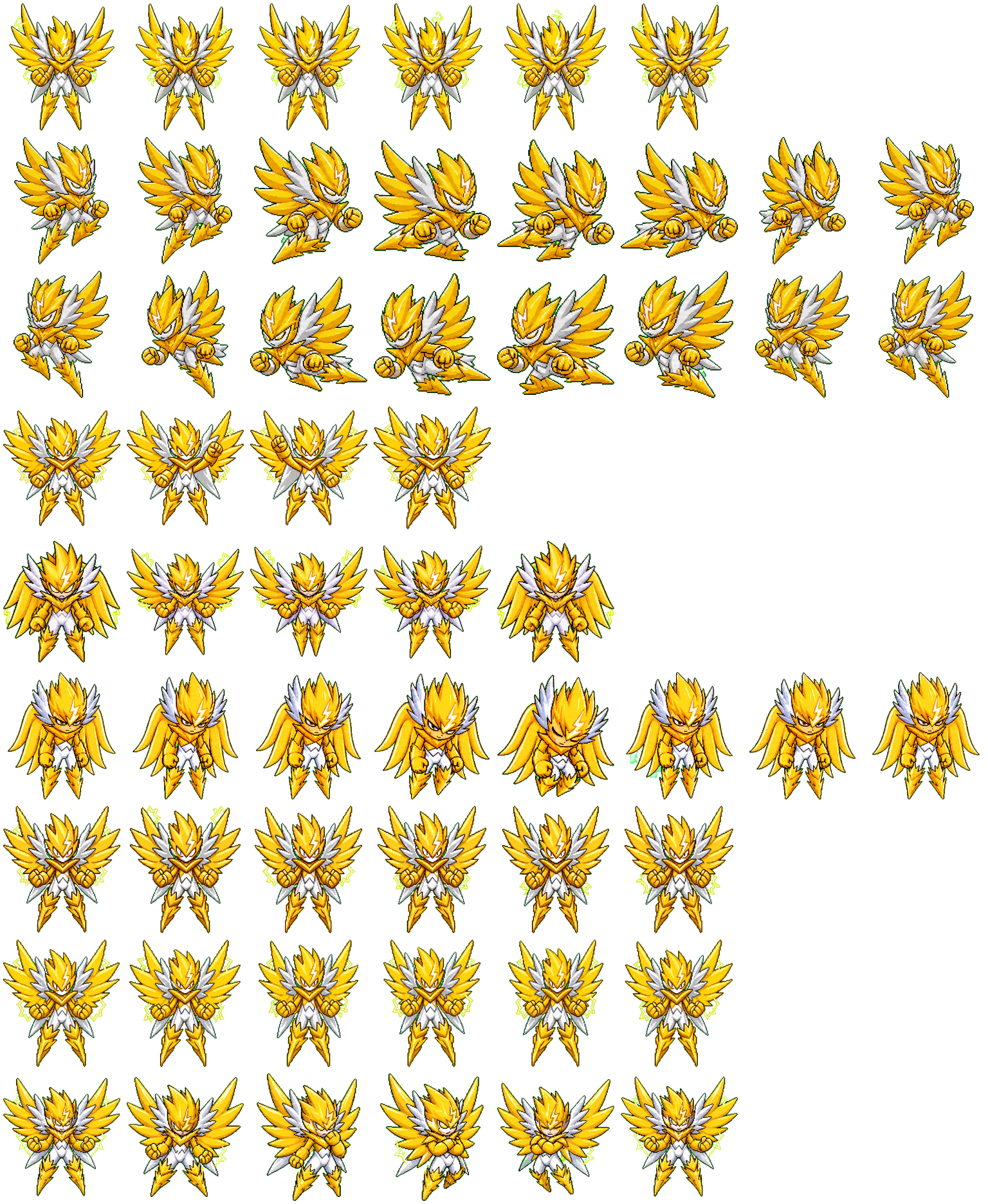 Ray spritesheet preview