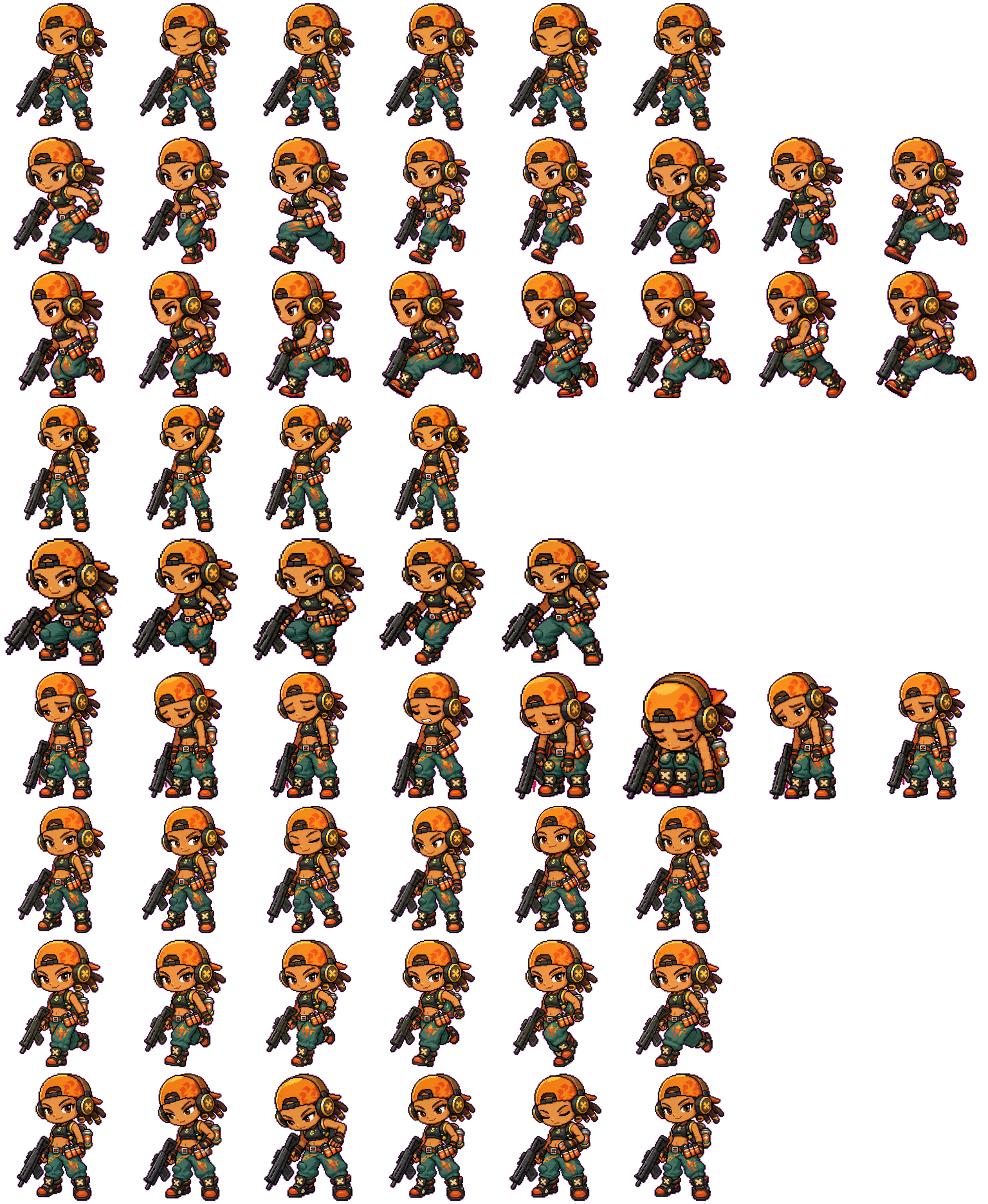 Raze Mini spritesheet preview