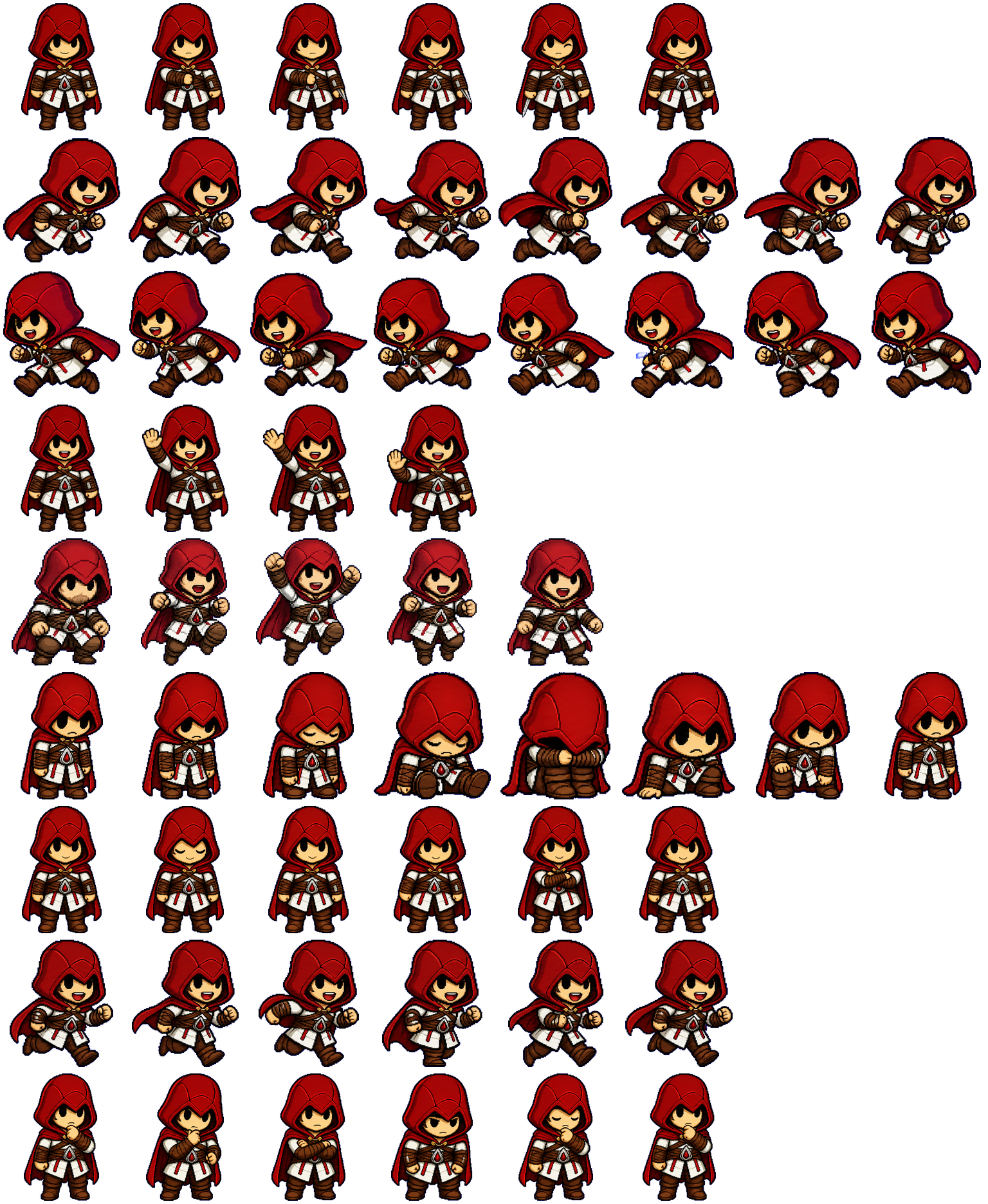 Ezio Editore spritesheet preview