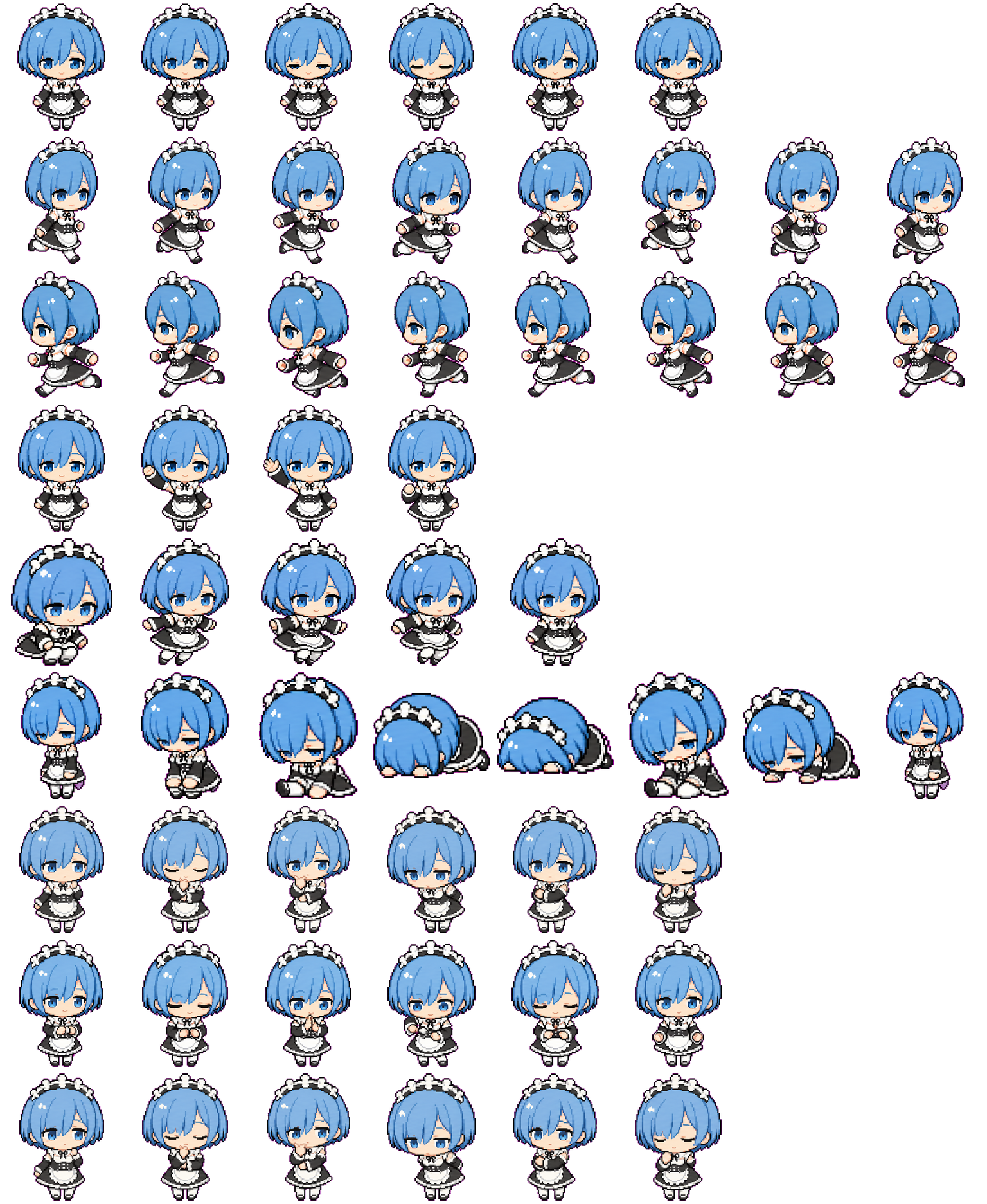 Rem spritesheet preview