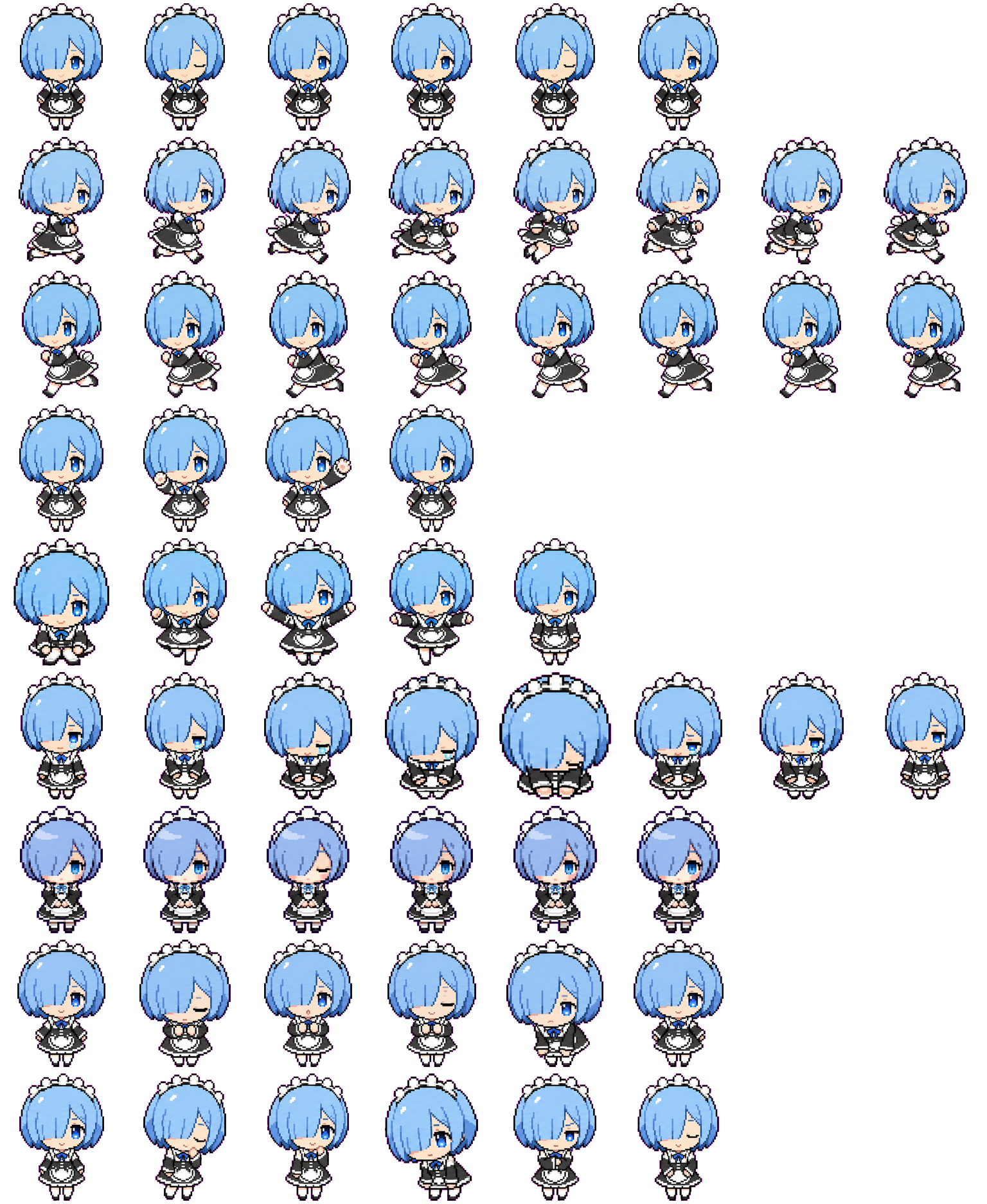 Rem spritesheet preview