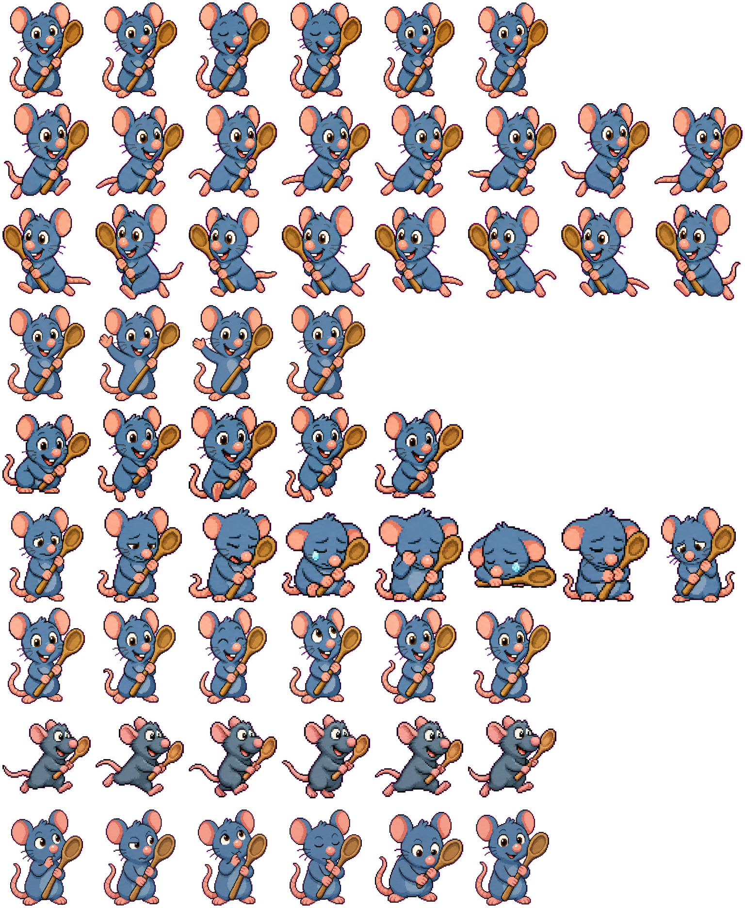 Remy spritesheet preview
