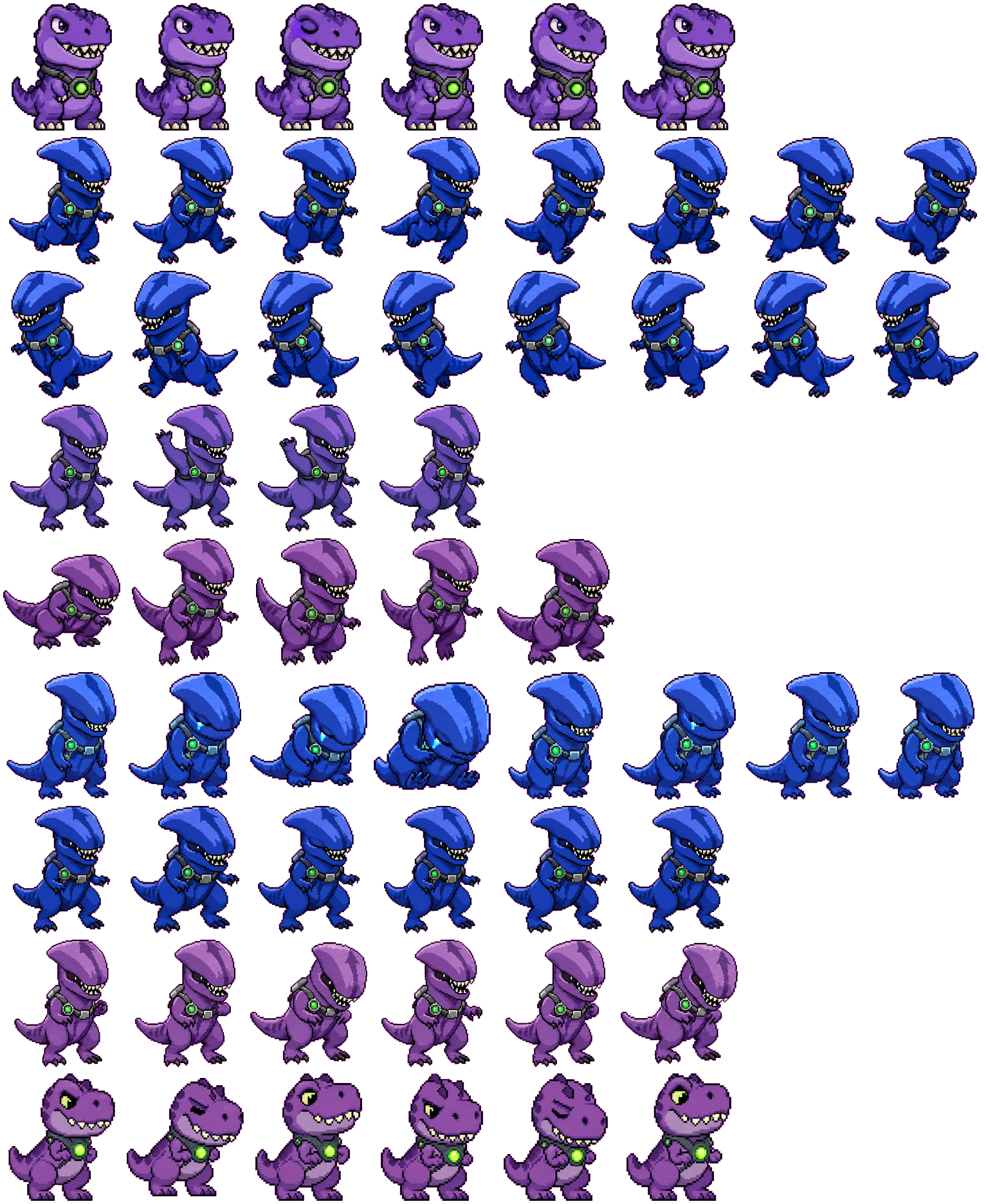 Rex animated desktop pet preview for Codex Pet
