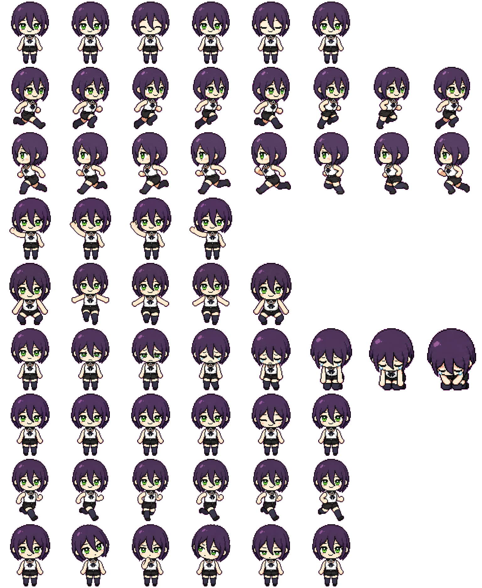 Reze spritesheet preview
