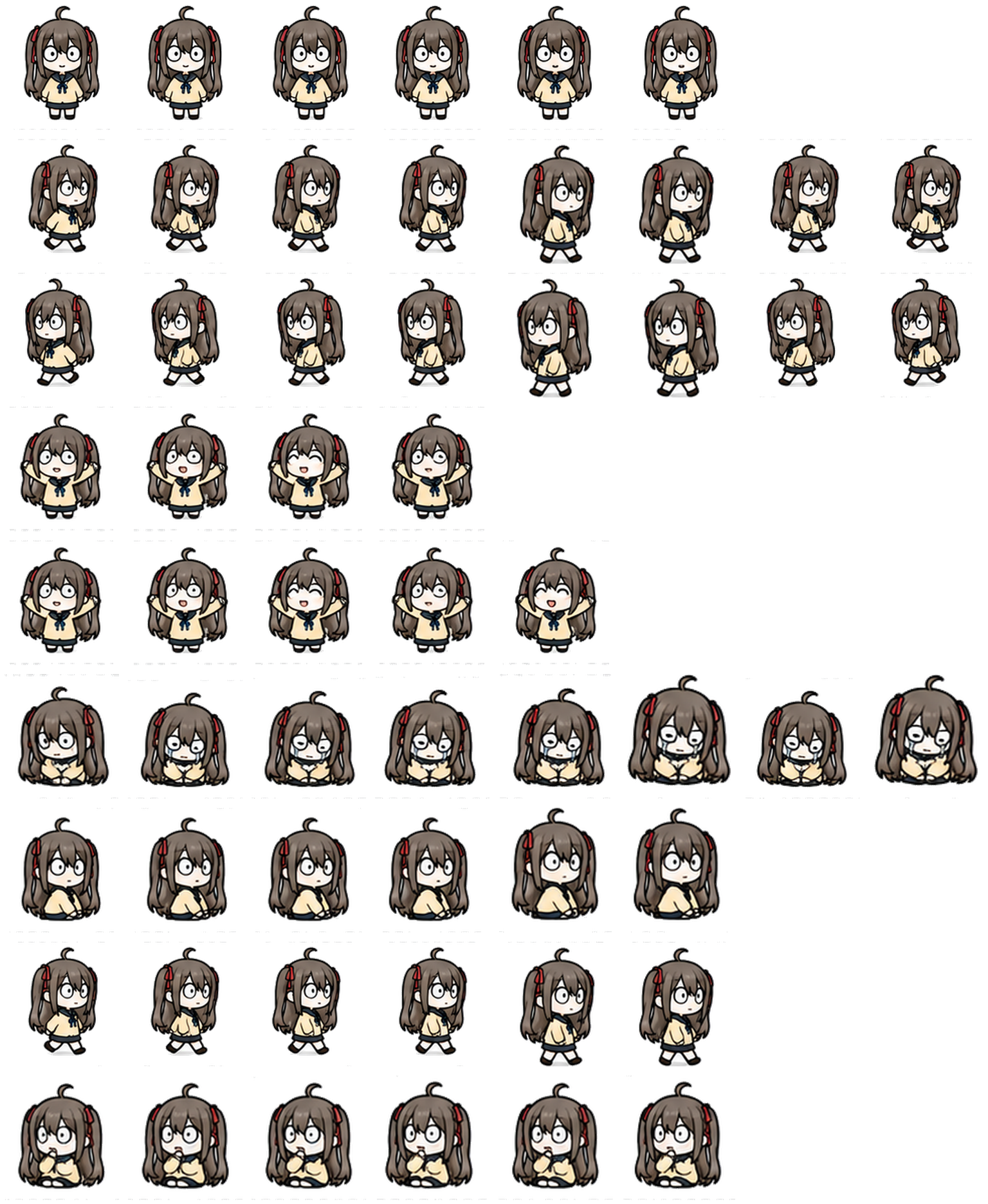 Ribbon spritesheet preview