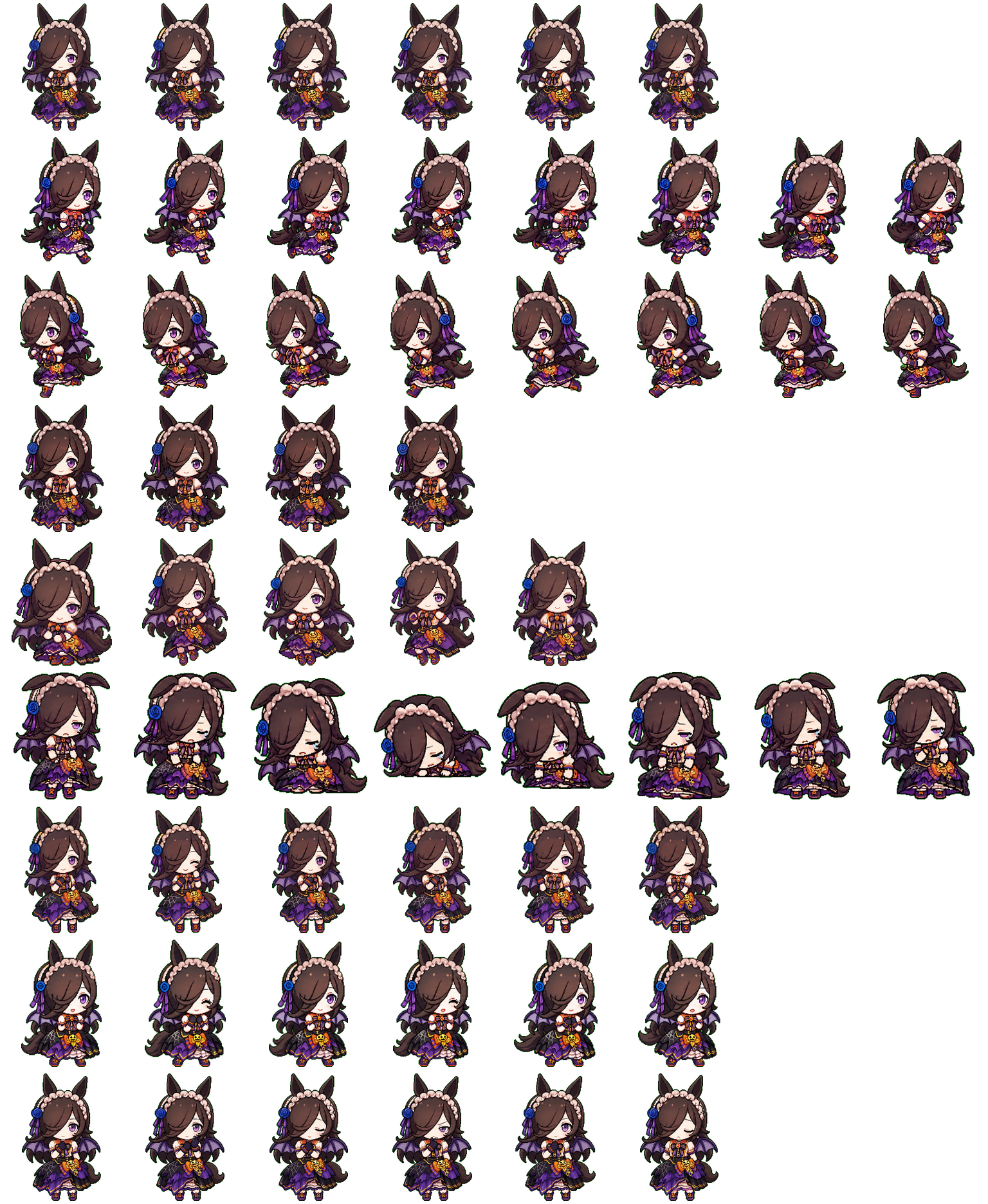 Rice Shower spritesheet preview