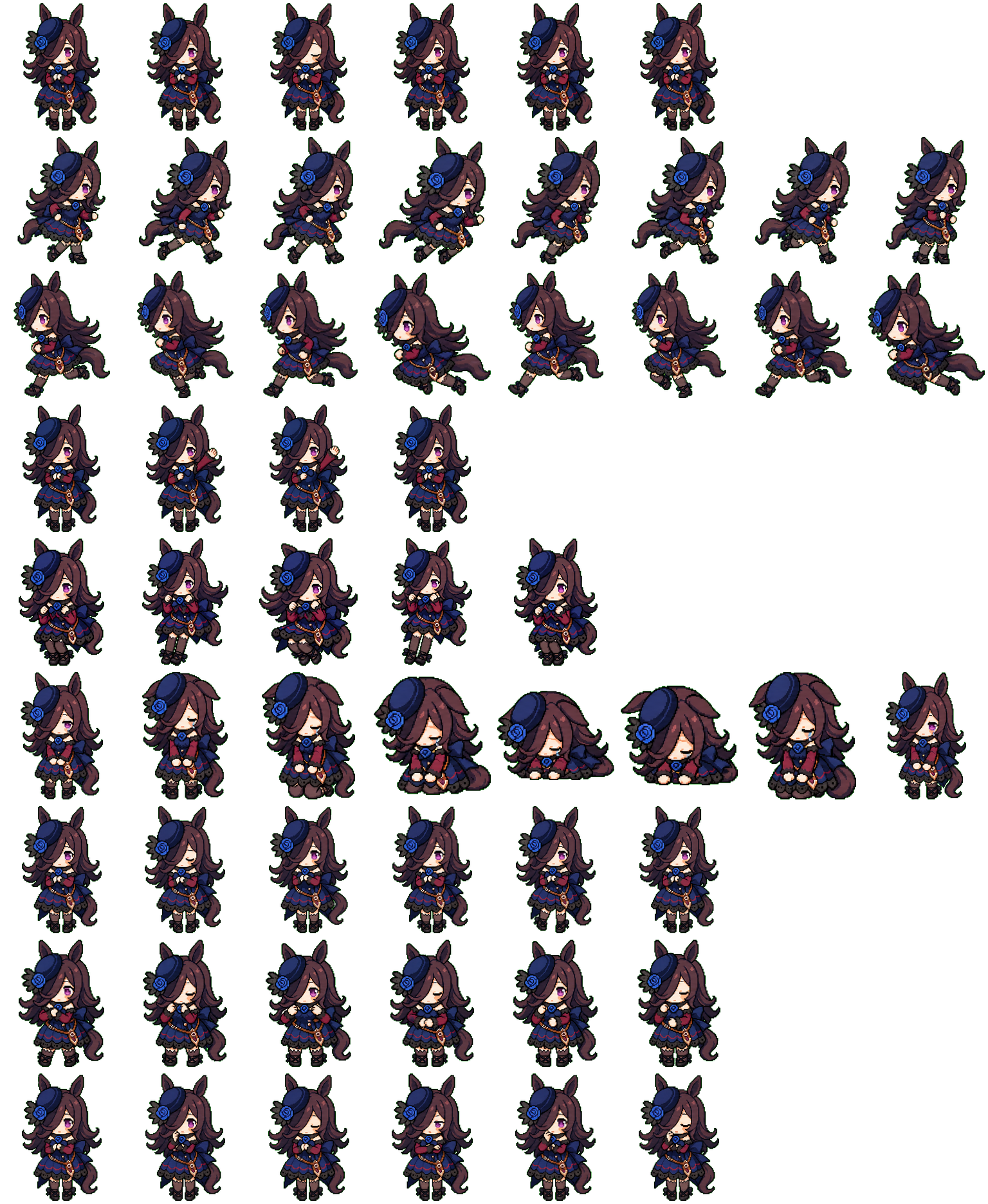 Rice Shower spritesheet preview