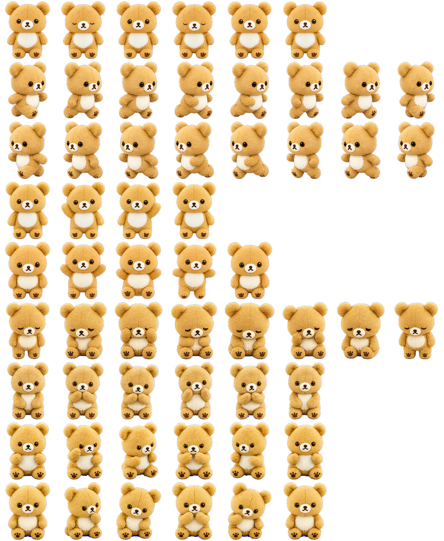 Rilakkumaa animated desktop pet preview for Codex Pet