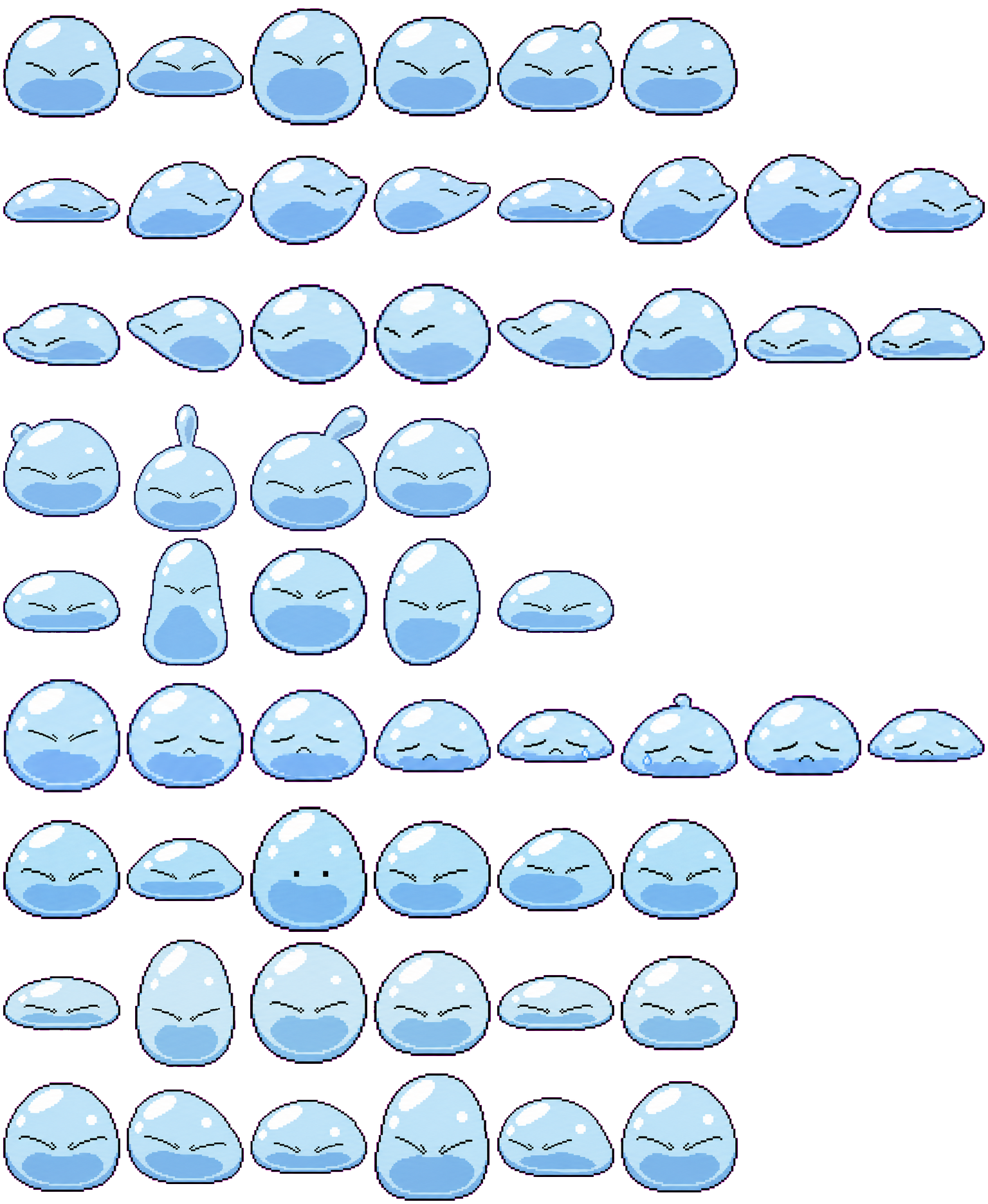 Rimuru spritesheet preview