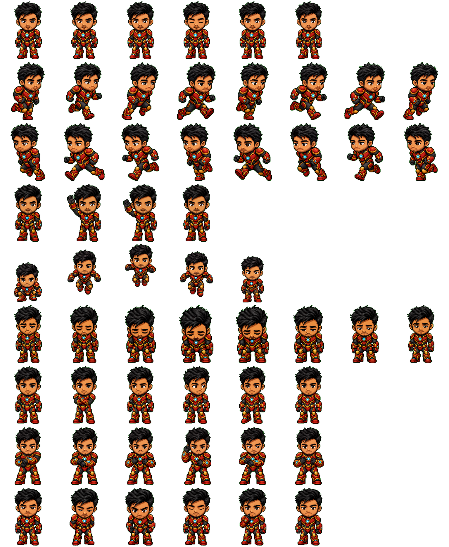 Rishi Armored Companion spritesheet preview