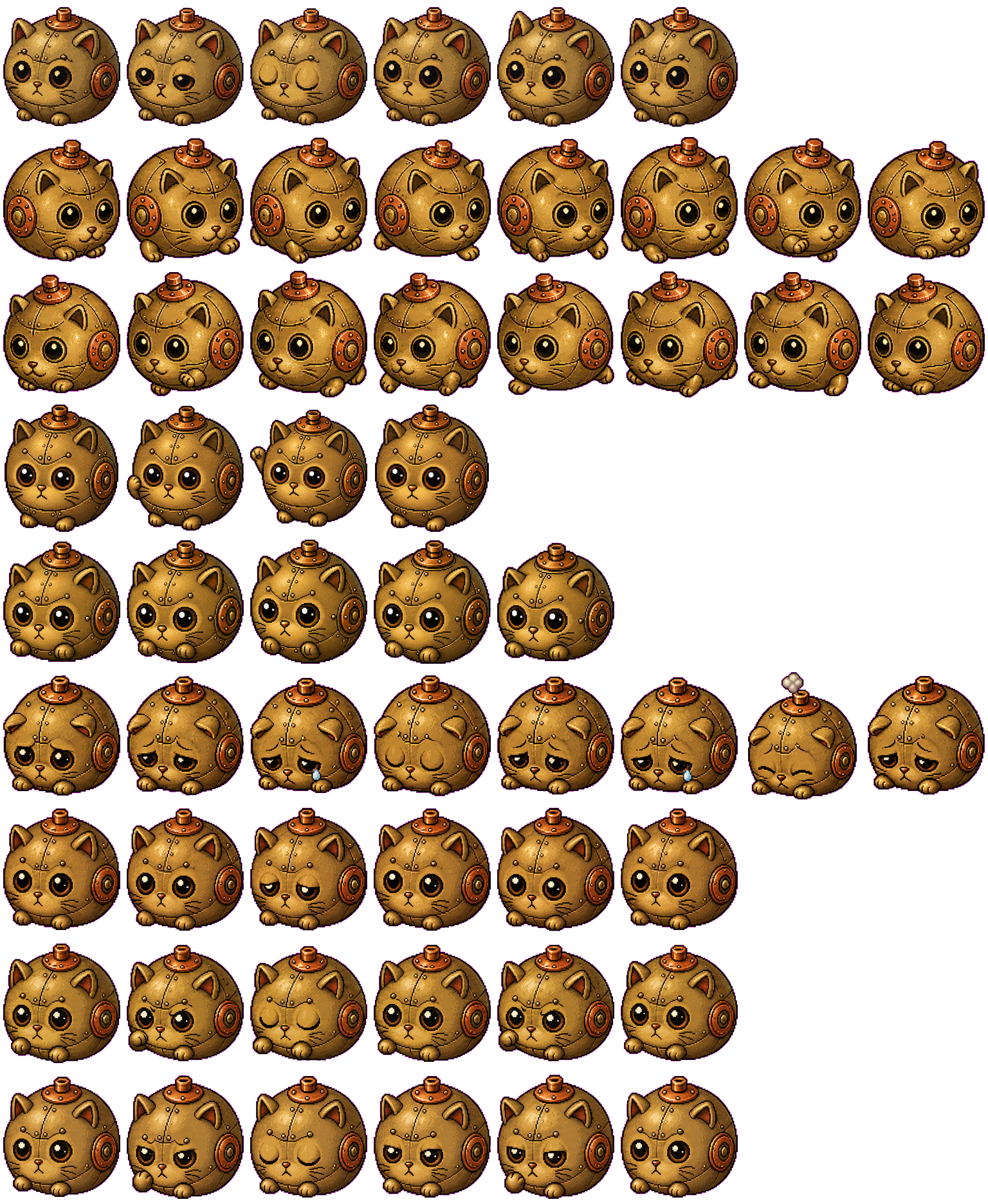 Rivet Puff animated desktop pet preview for Codex Pet