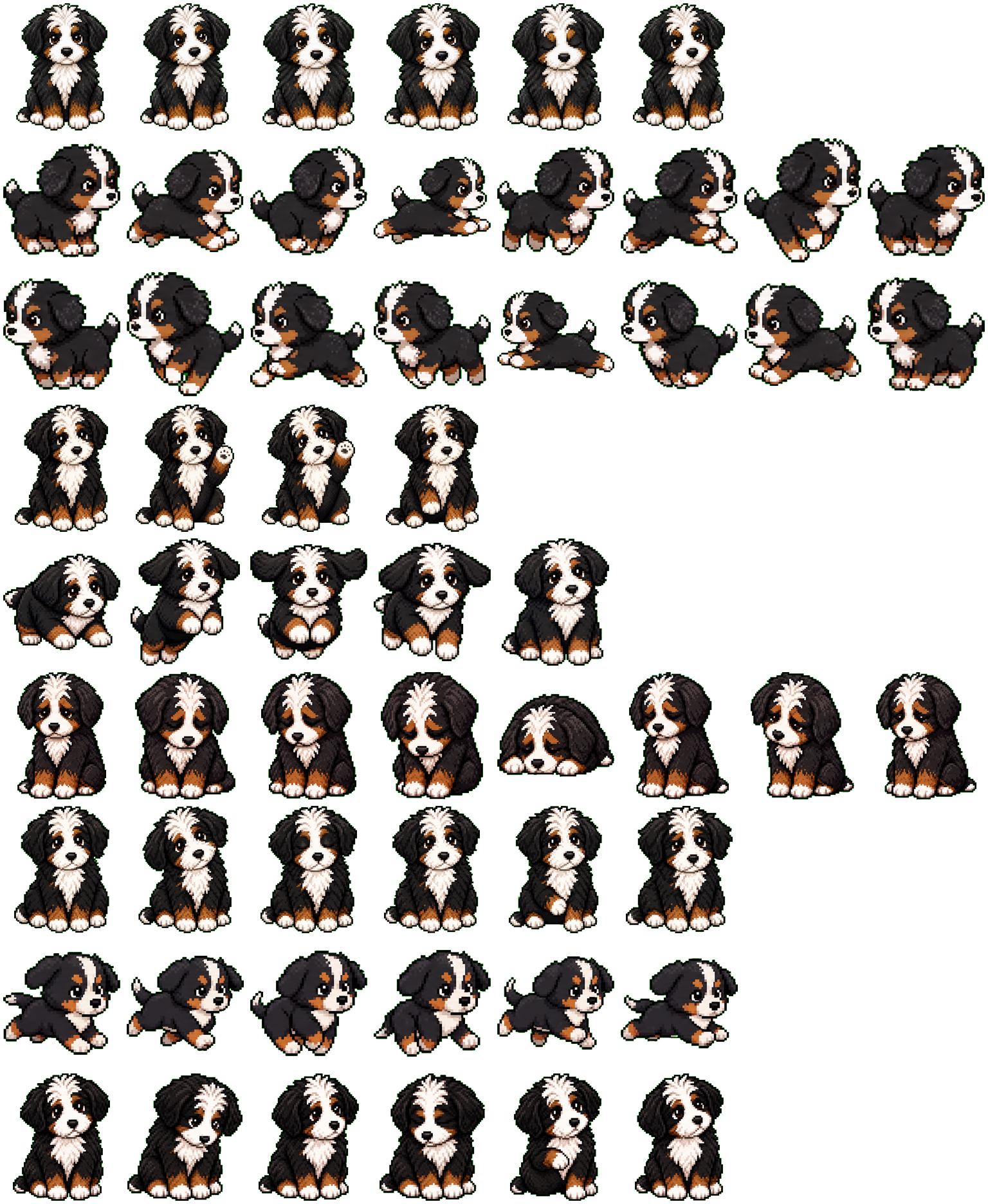 Rocket spritesheet preview