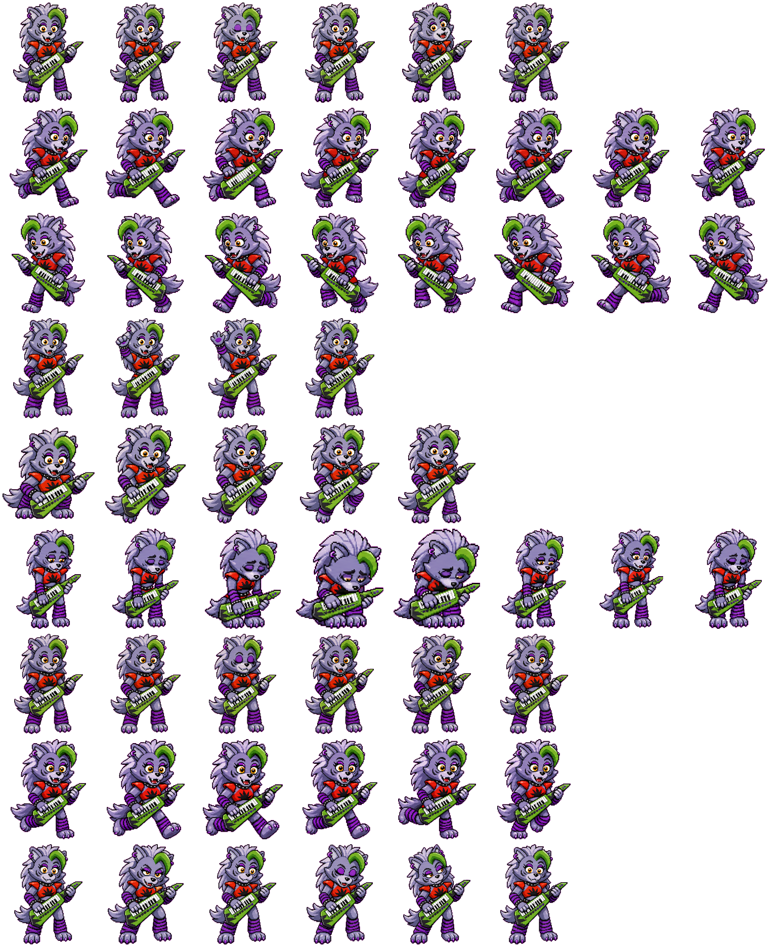 roxy spritesheet preview