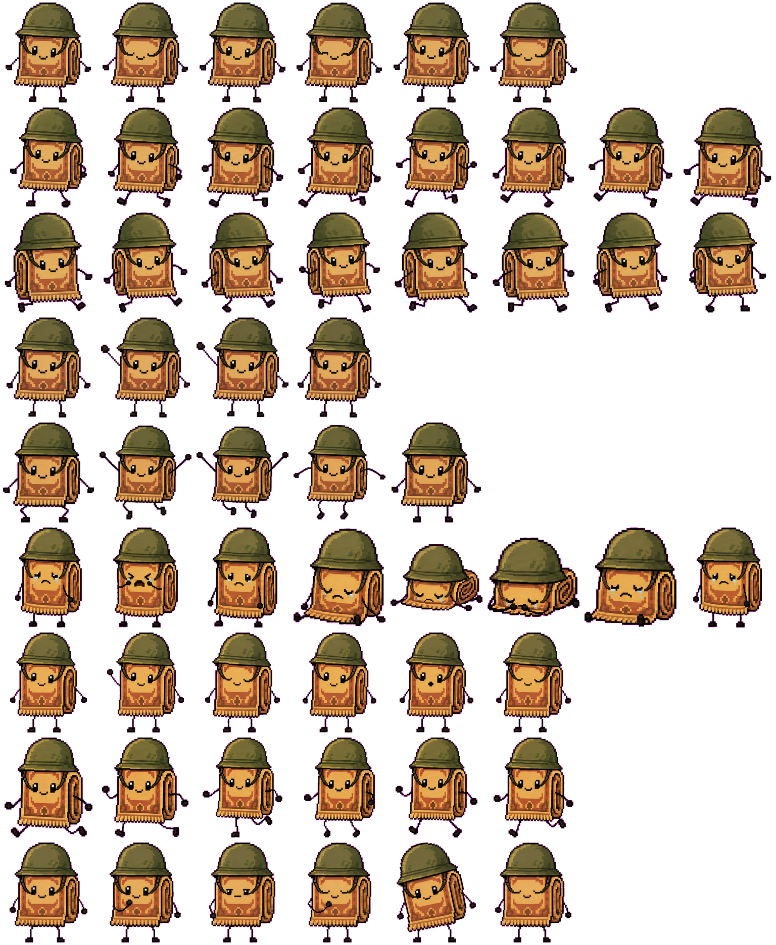Rug spritesheet preview