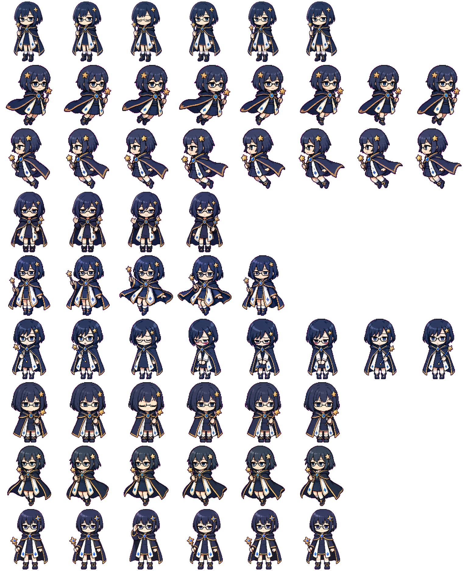Ruri spritesheet preview