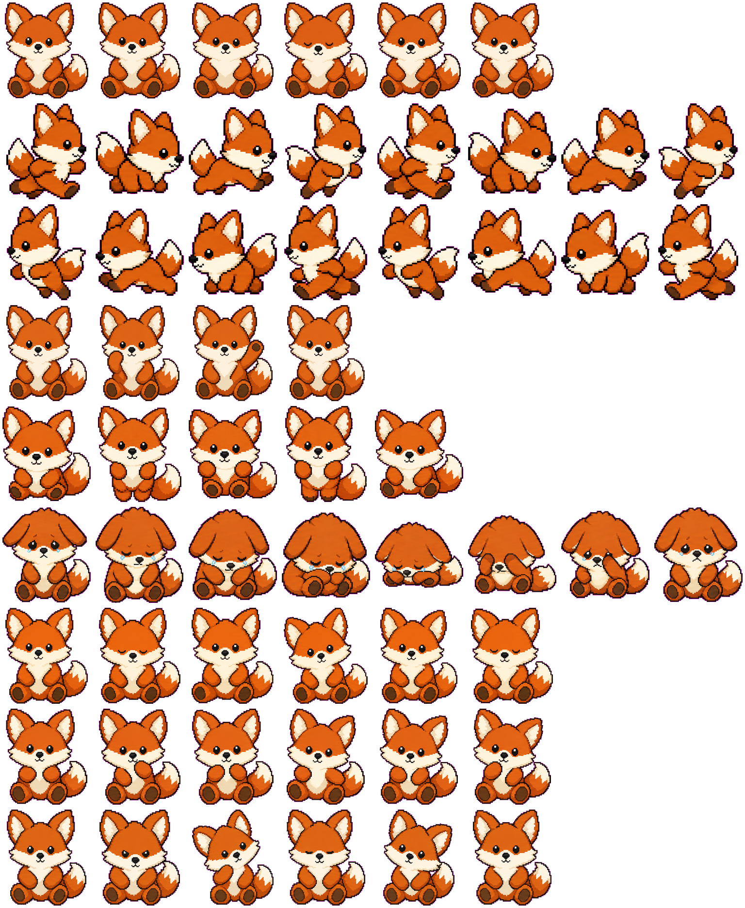 Rustle spritesheet preview