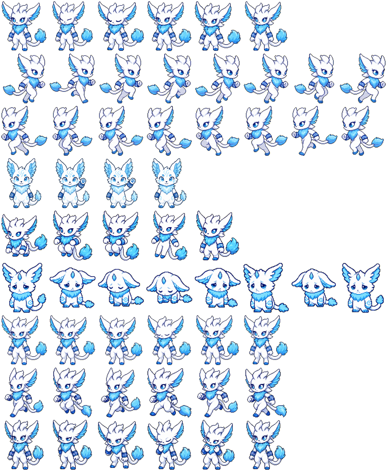 Safi spritesheet preview