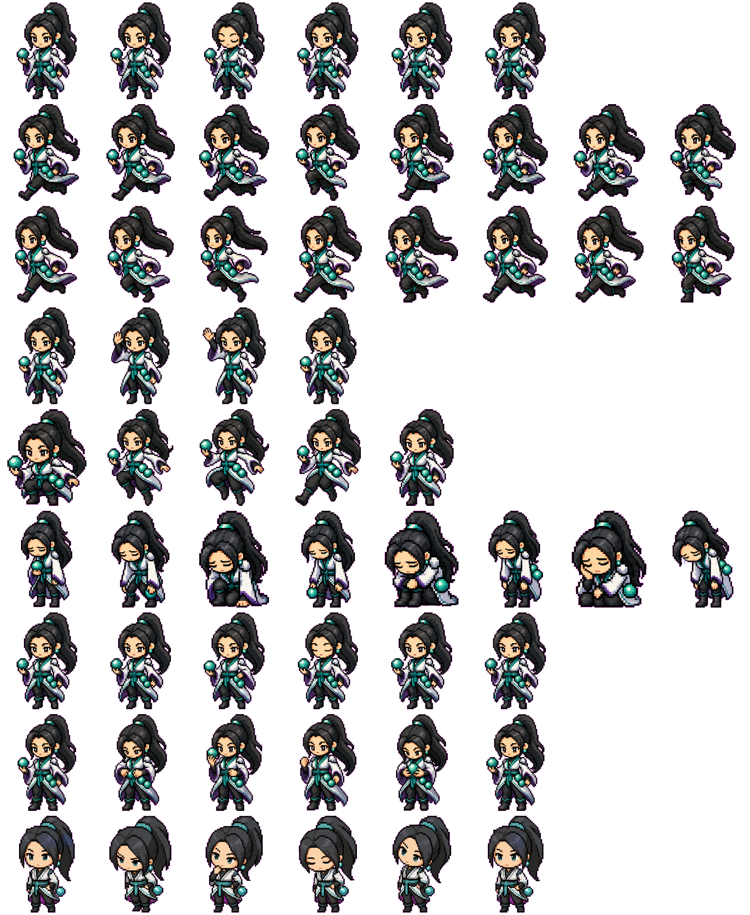 Sage spritesheet preview