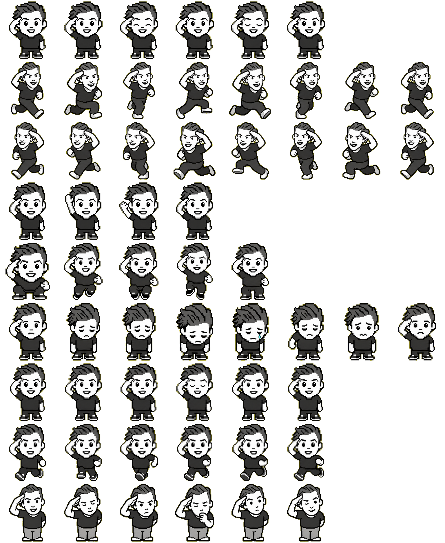 Salute spritesheet preview