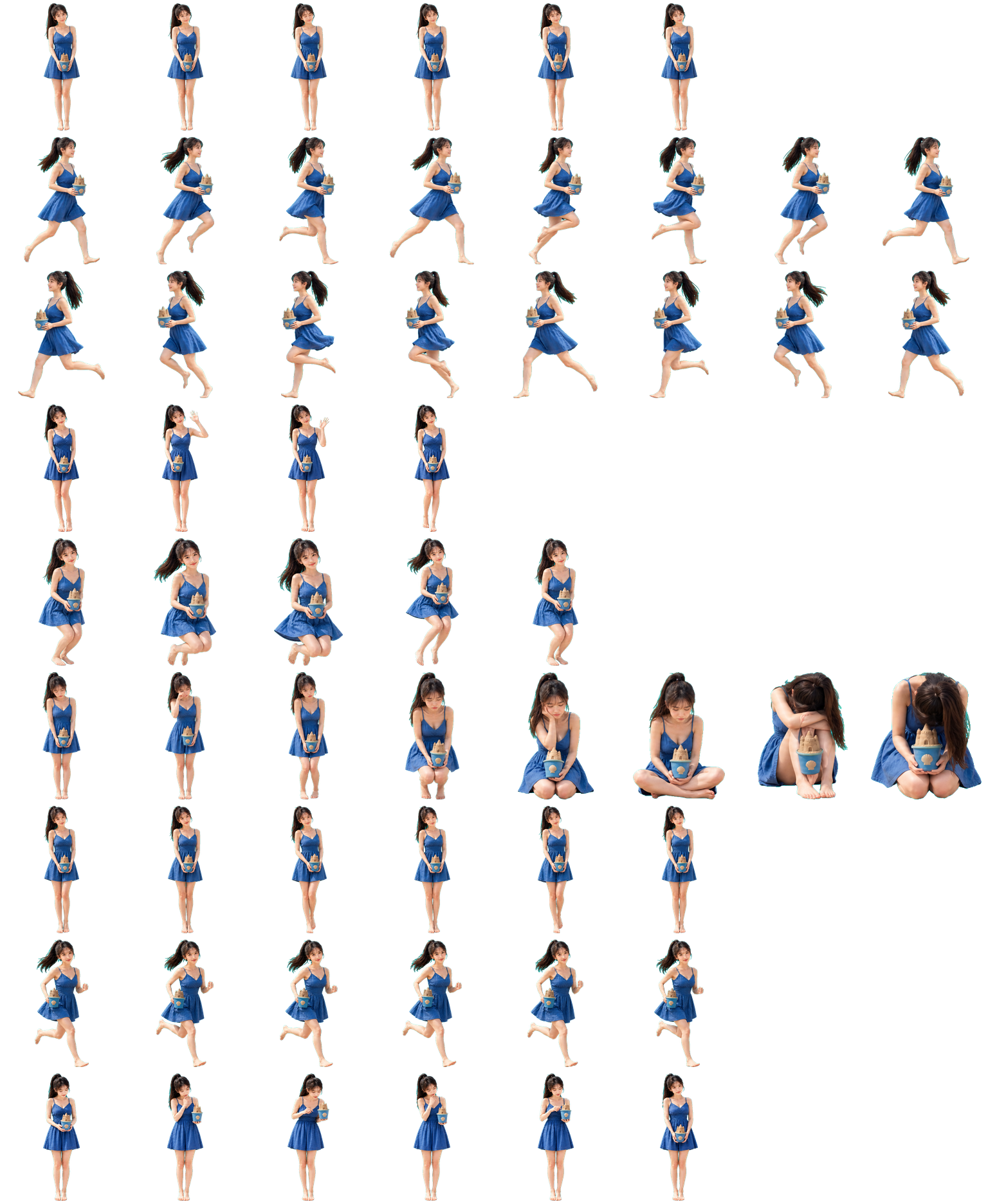Sandy spritesheet preview