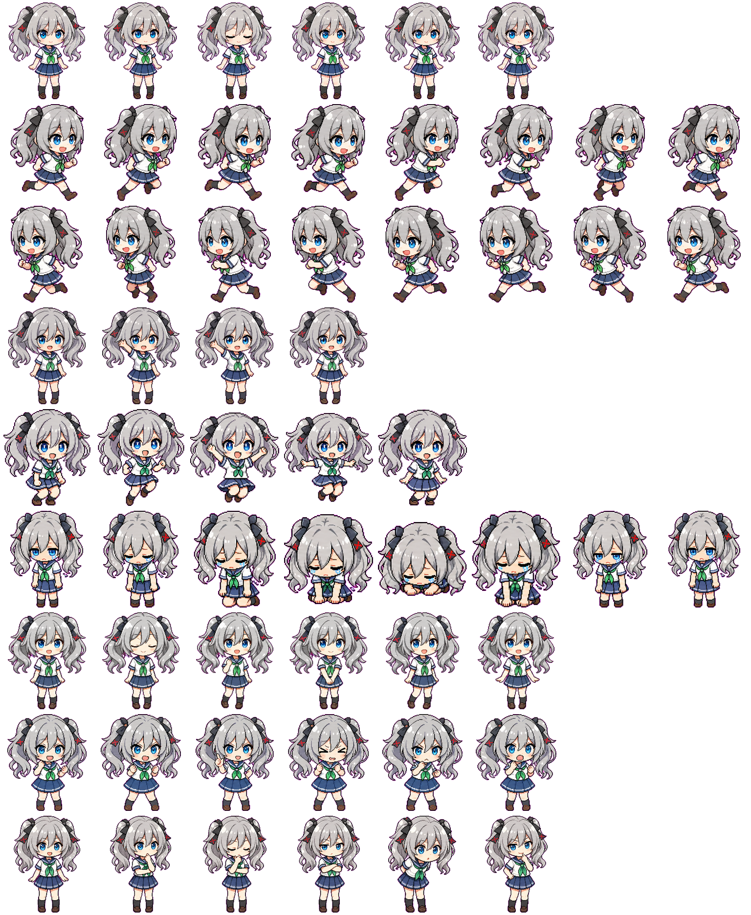 地狱谷咲来（Jigokudani Sara） spritesheet preview
