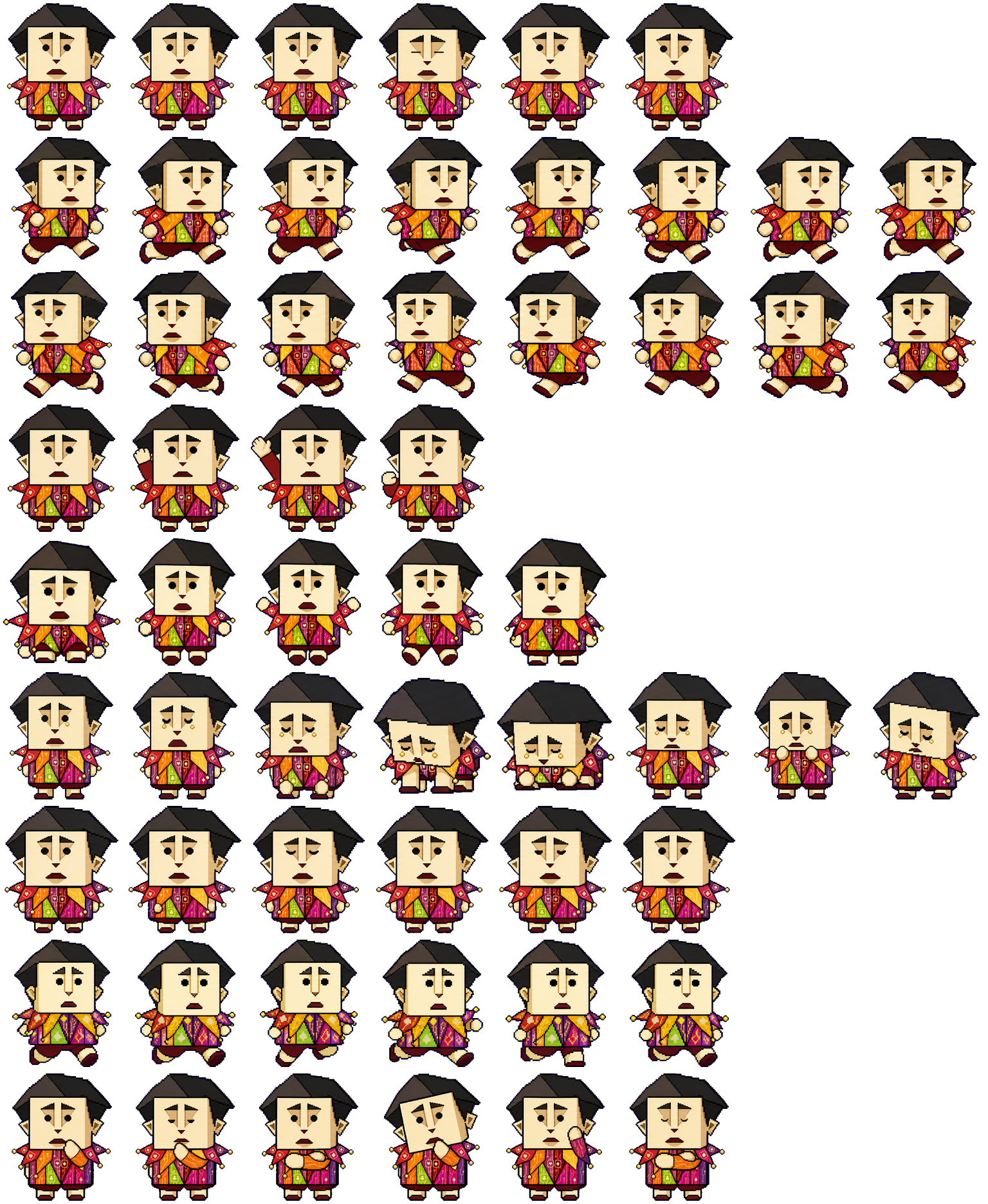 SBTI spritesheet preview