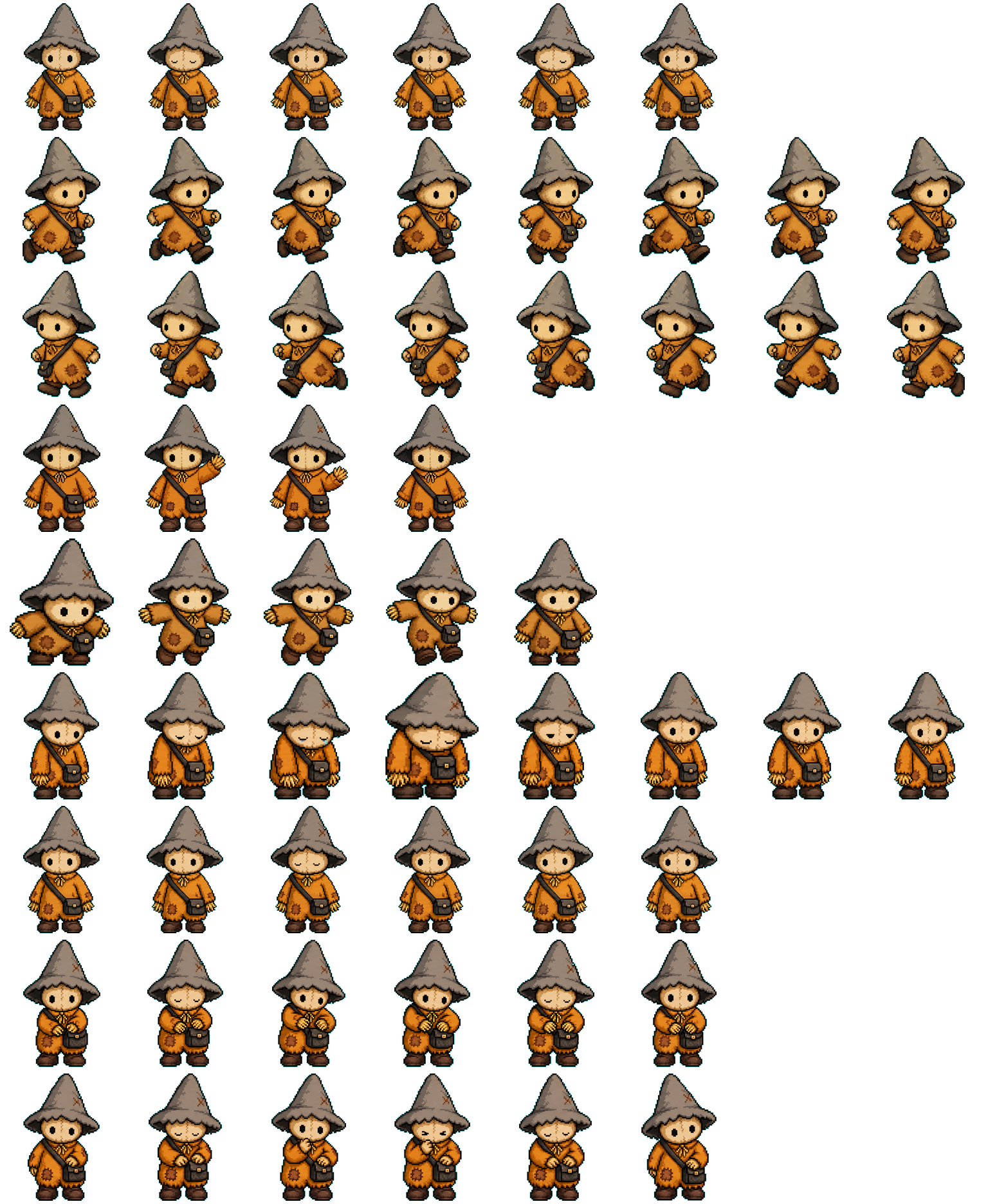 Scarecrow Codex Pet アニメーションデスクトップペットのプレビュー