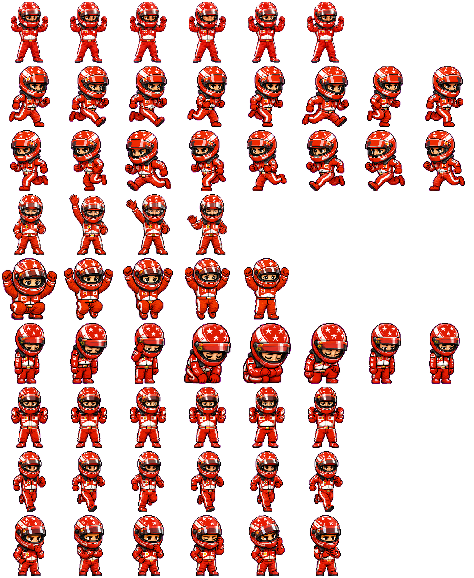 Schumi spritesheet preview