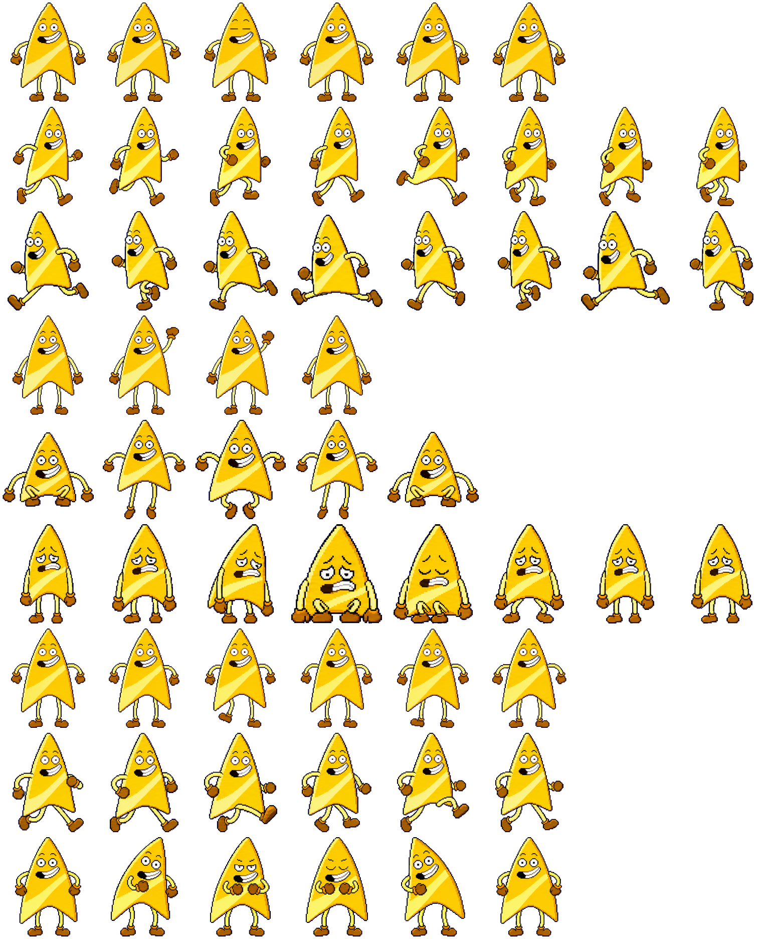 Badgey spritesheet preview