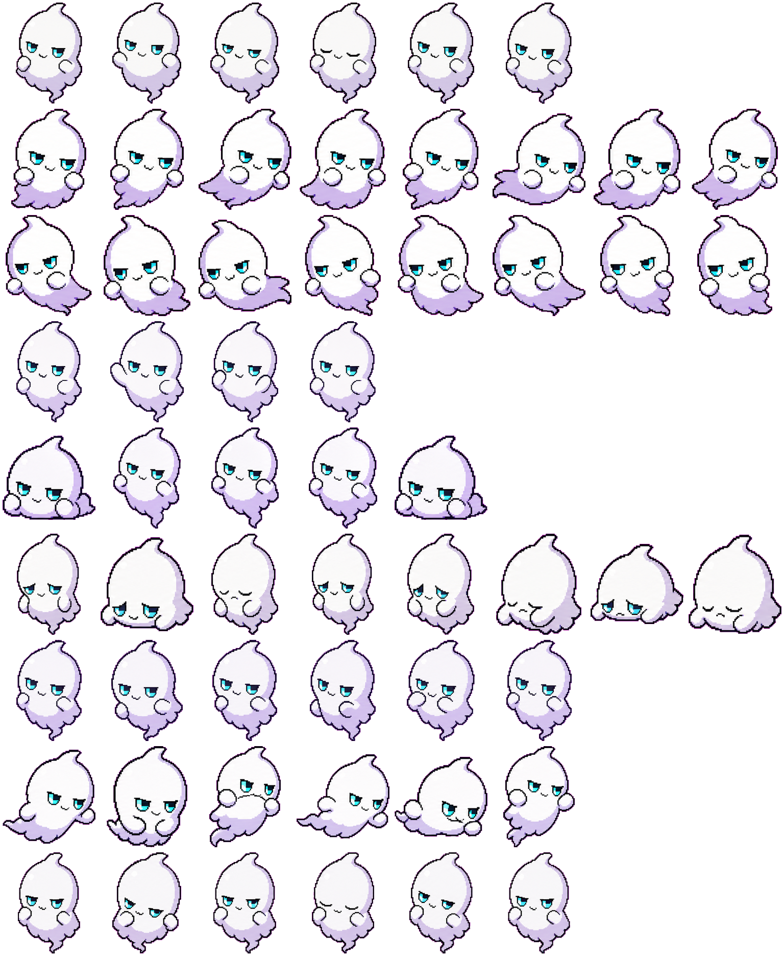 Fantomu spritesheet preview