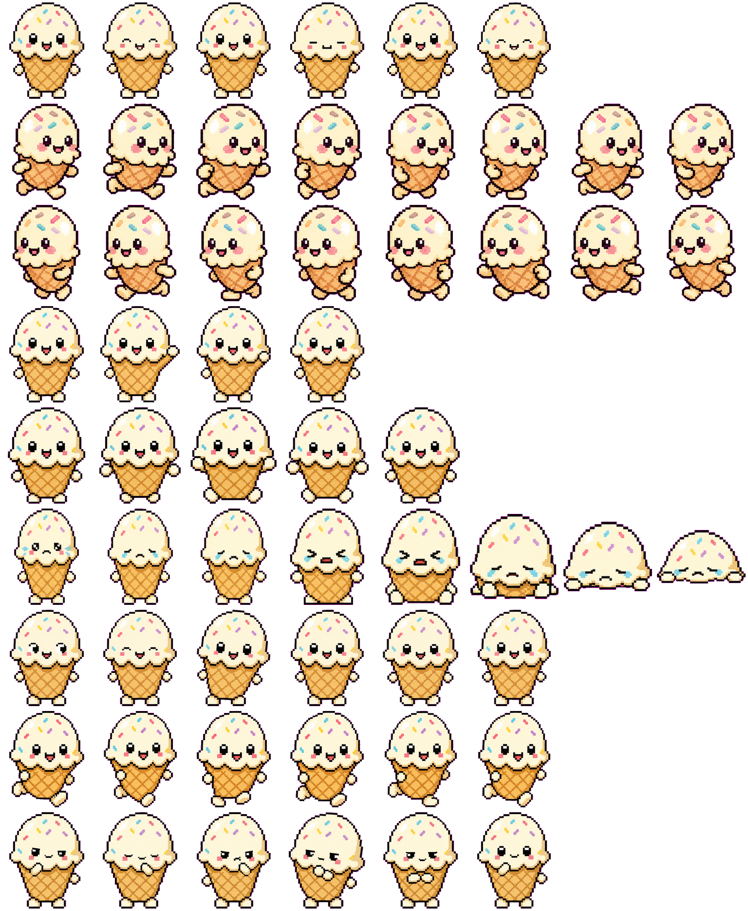 Scoop spritesheet preview