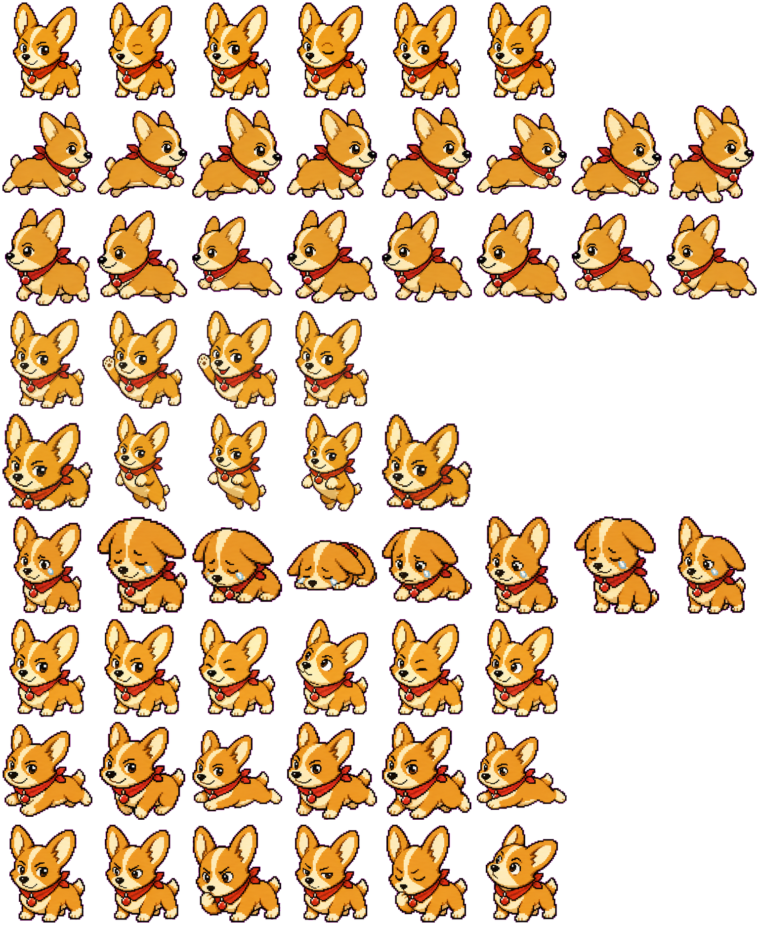 Scout spritesheet preview