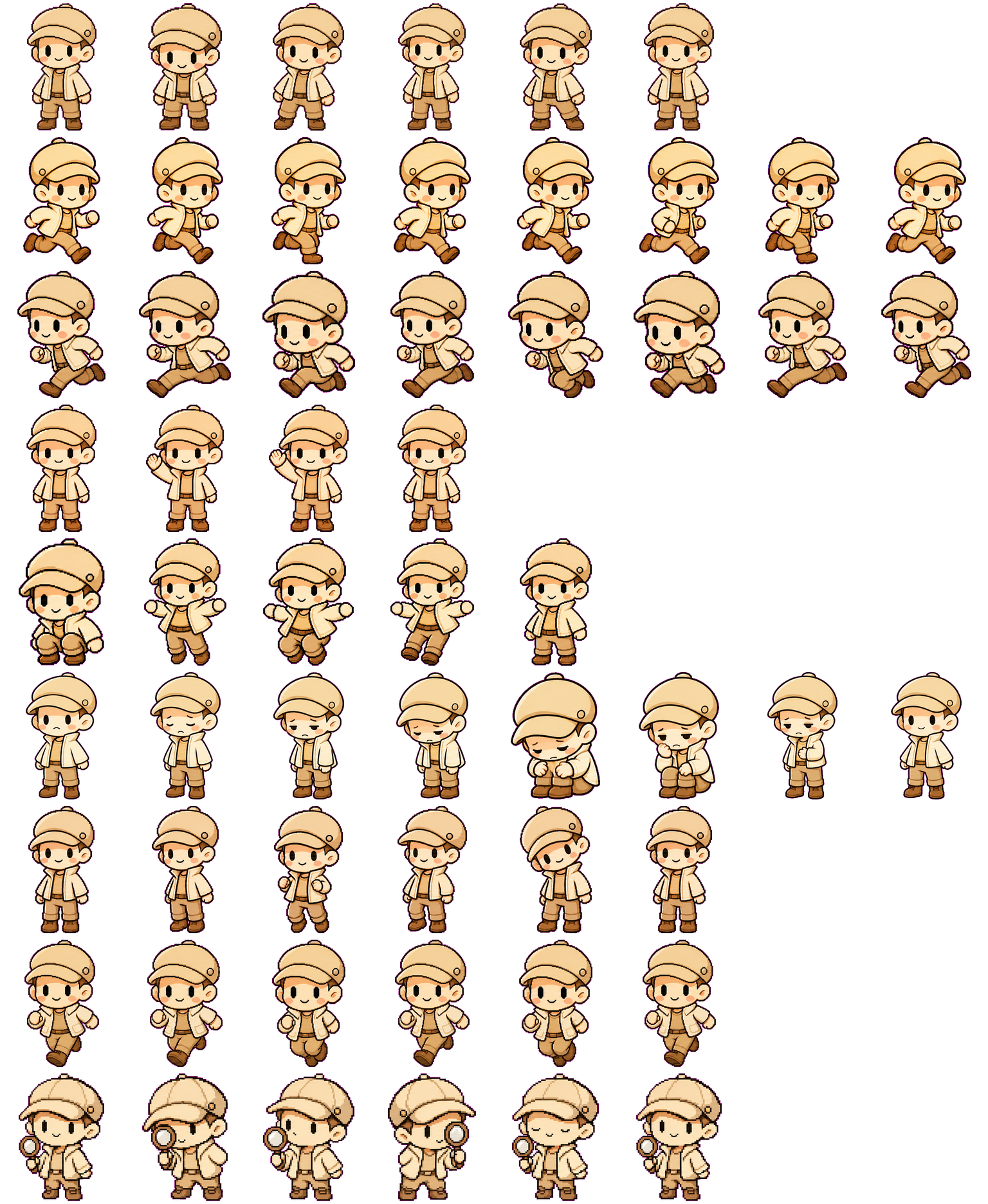 Scoutlet spritesheet preview