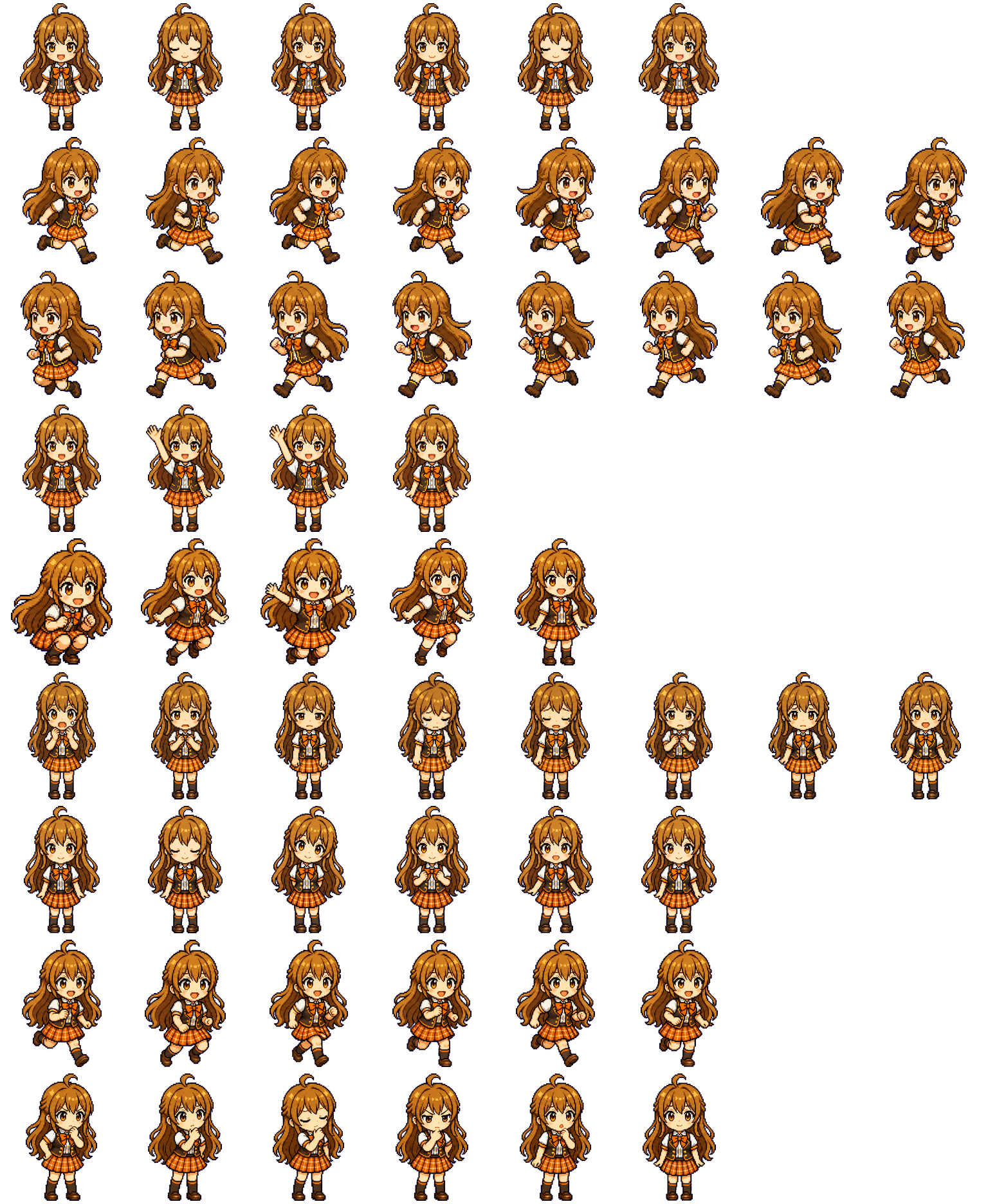 SGL Girl spritesheet preview