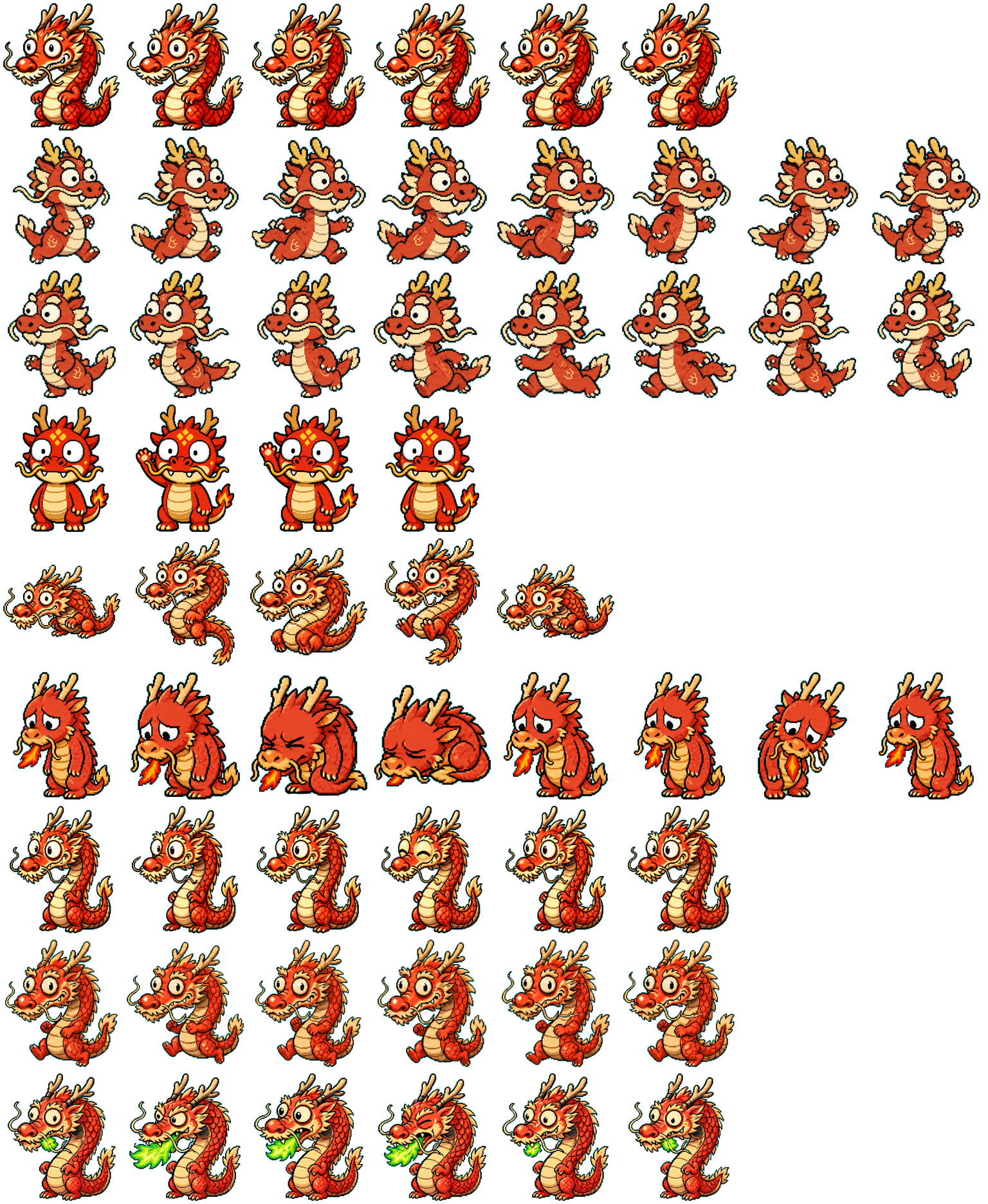 shiliu spritesheet preview