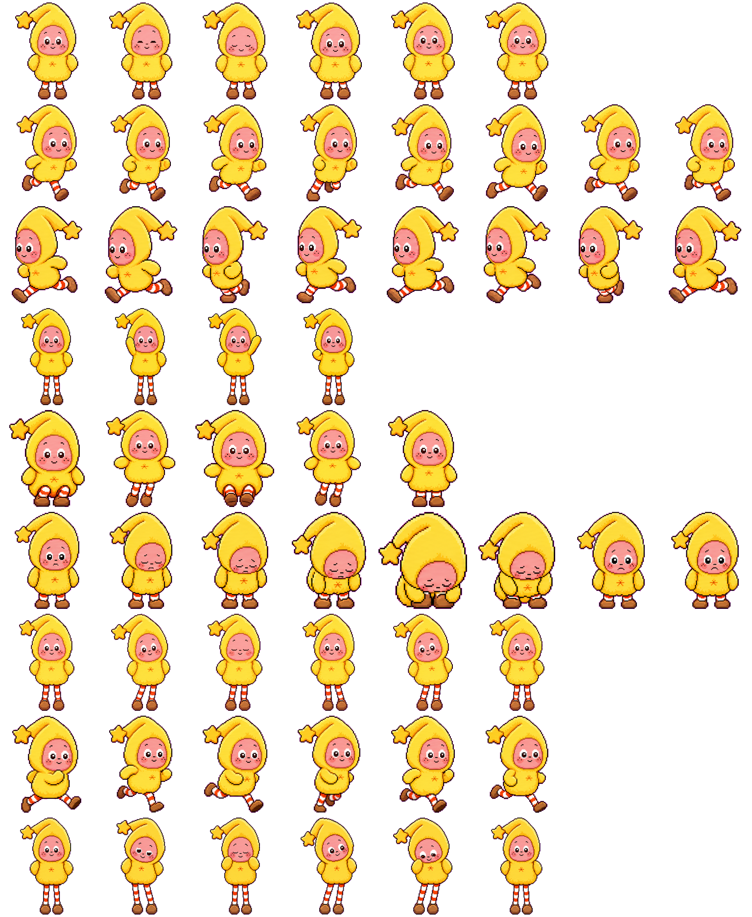 Shinning Twinkle spritesheet preview