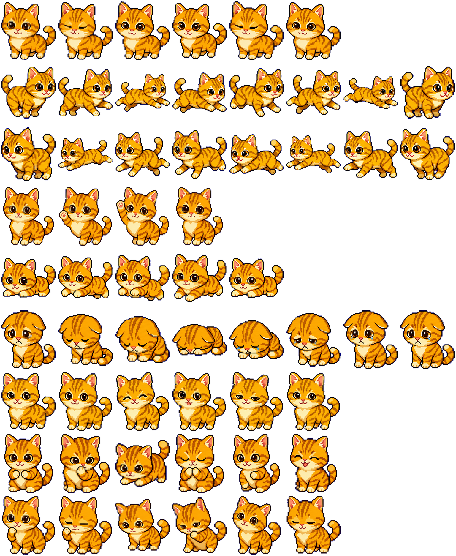 Shiyi spritesheet preview