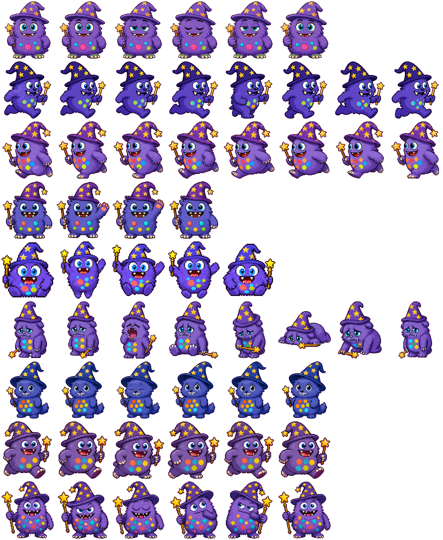 Shmutzy spritesheet preview